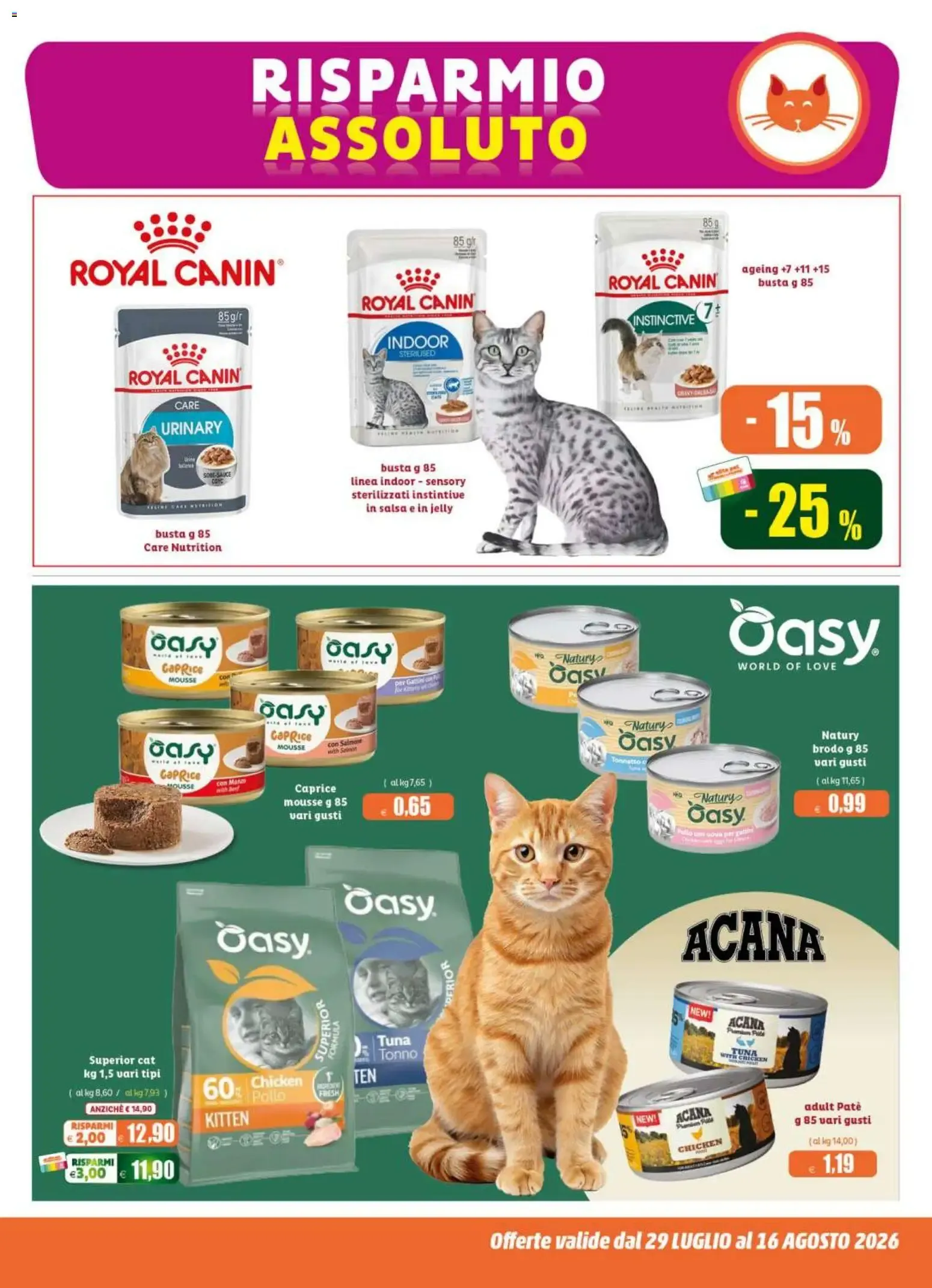Nuovo Elite Supermercati volantino Pet dal 29/07/2026 > offerte anteprima 🛍️ da 29 luglio a 16 agosto di 2026 - Pagina del volantino 11