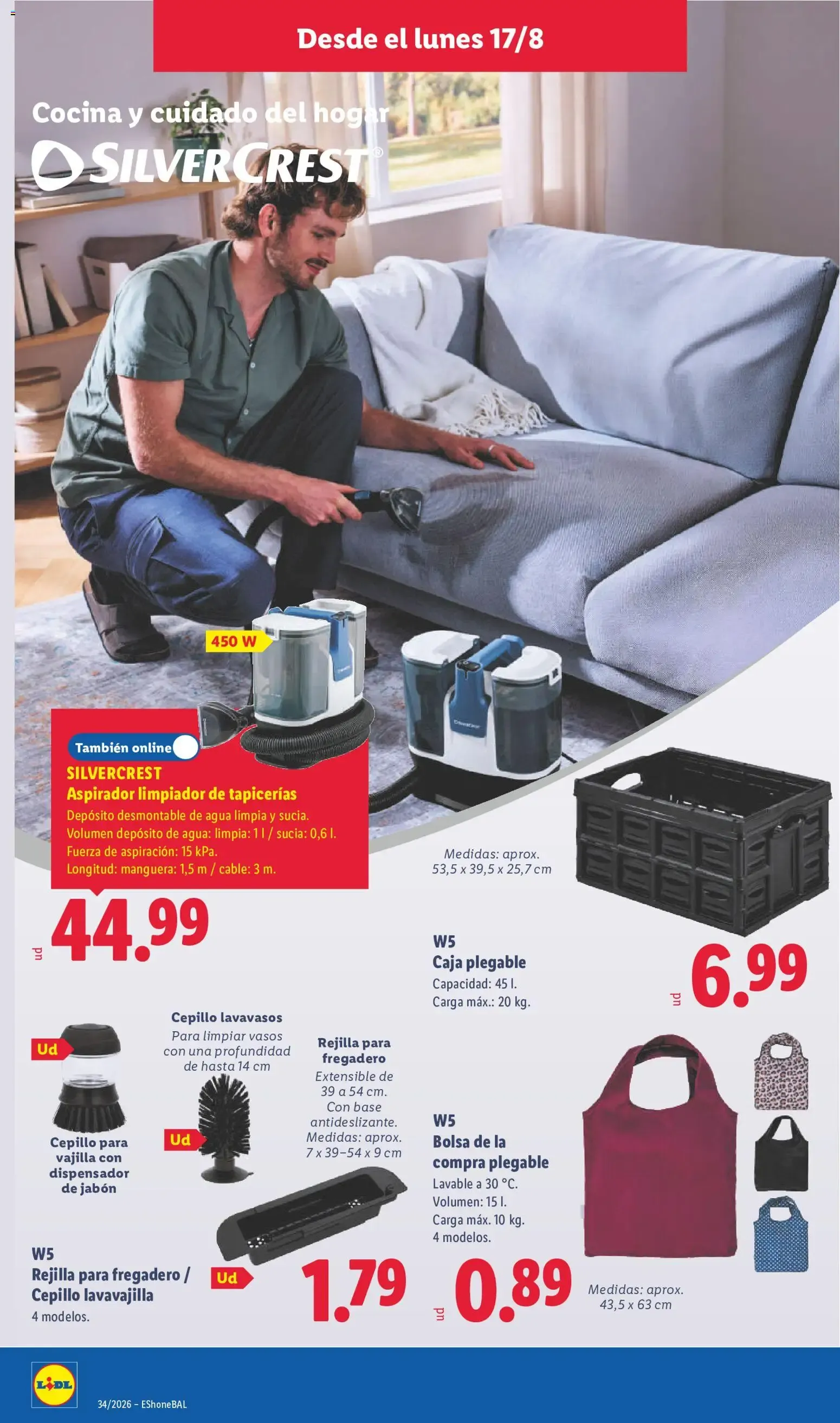 Catálogo de Lidl folleto de bazar del 17/08/2026 | Ofertas 17 de agosto al 23 de agosto 2026 - Página 18