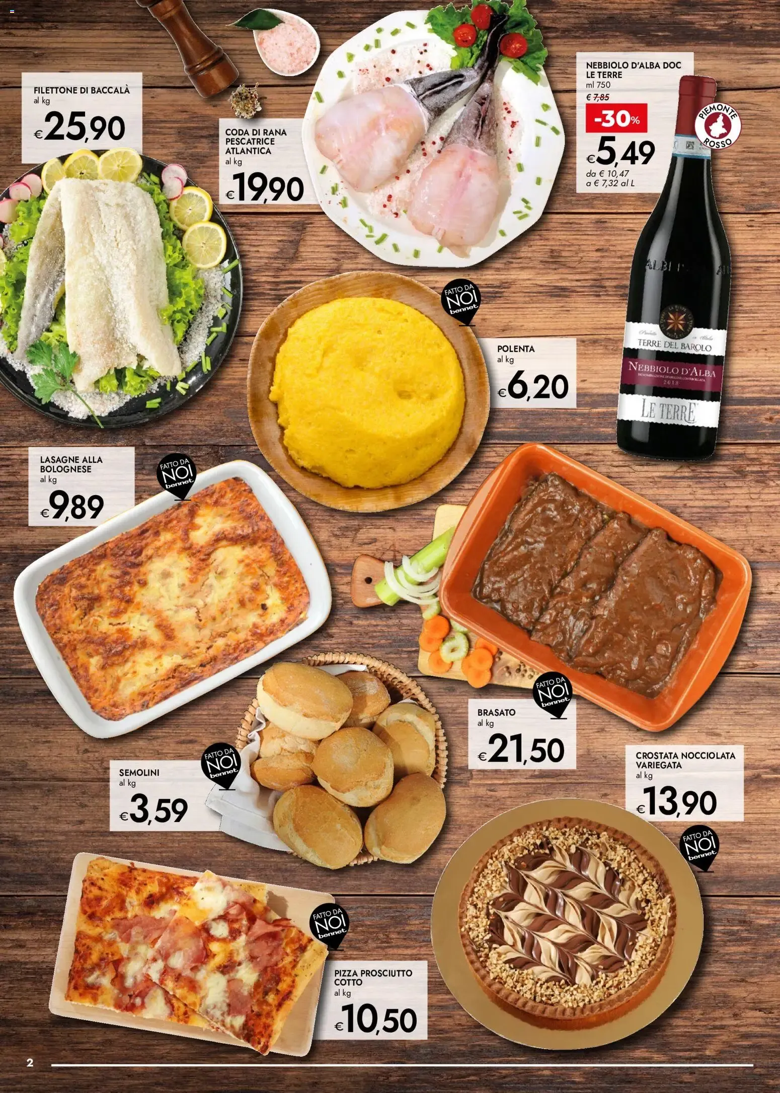 Nuovo bennet volantino L'autunno In Tavola dal 01/10/2026 > offerte anteprima 🛍️ da 1 ottobre a 14 ottobre di 2026 - Pagina del volantino 2