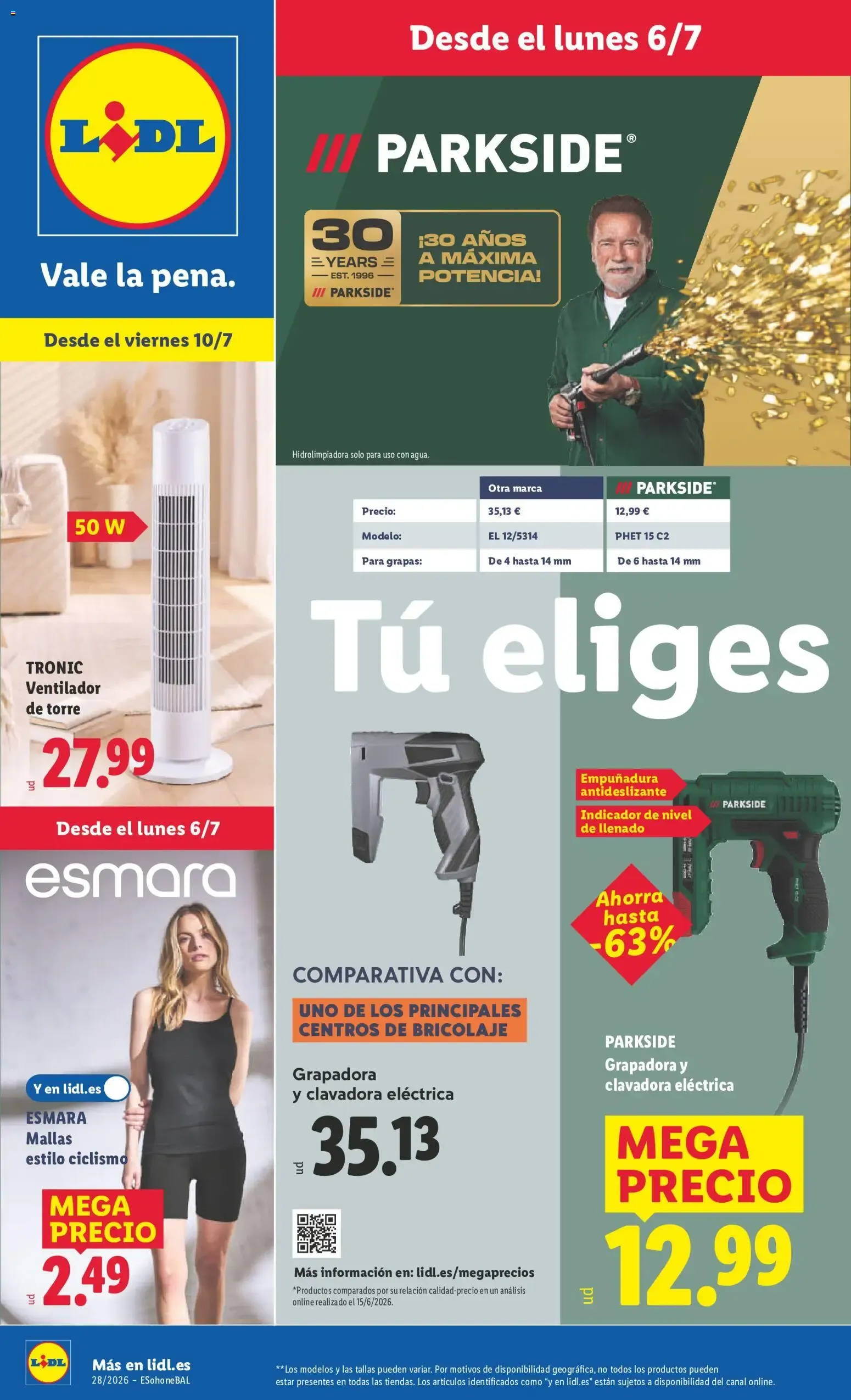 Catálogo de Lidl folleto de bazar del 06/07/2026 | Ofertas 6 de julio al 12 de julio 2026 - Página 1