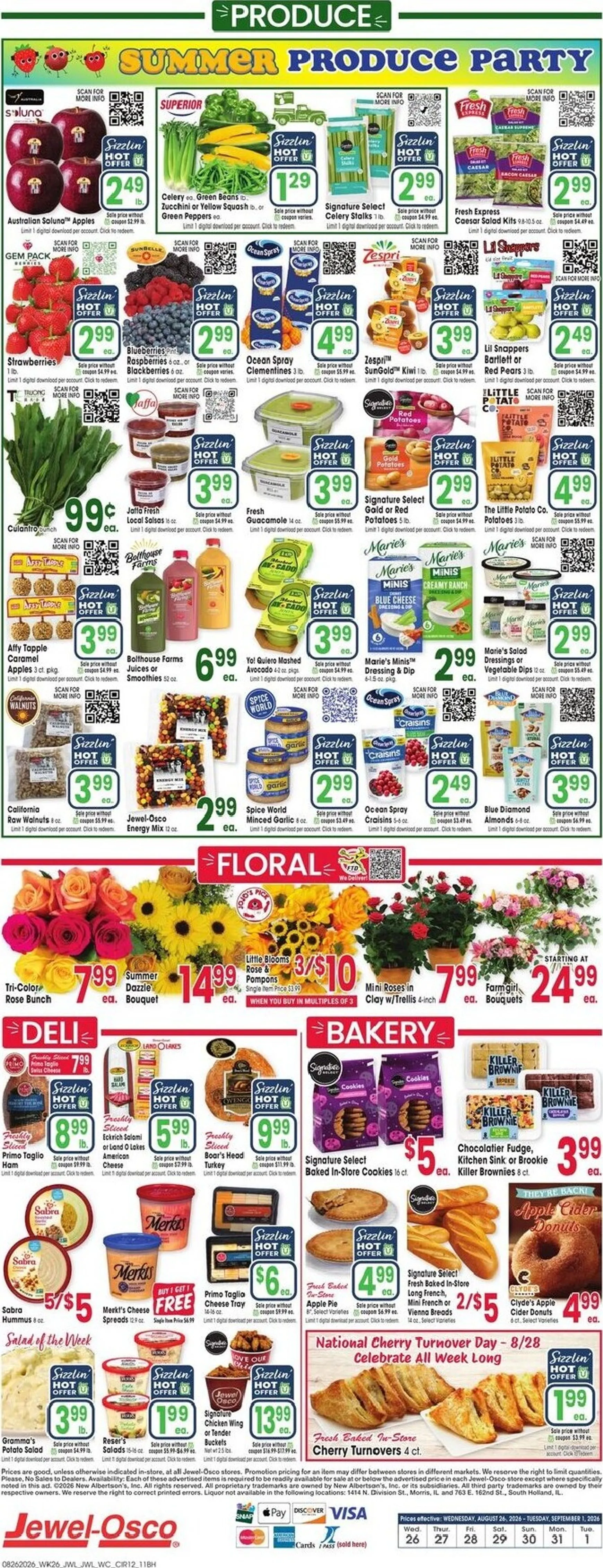 Weekly ad Current Jewel-Osco leaflet valid from Wednesday 08/26/2026 to Tuesday 09/01/2026 from August 26 to September 1 2026 - Page 12
