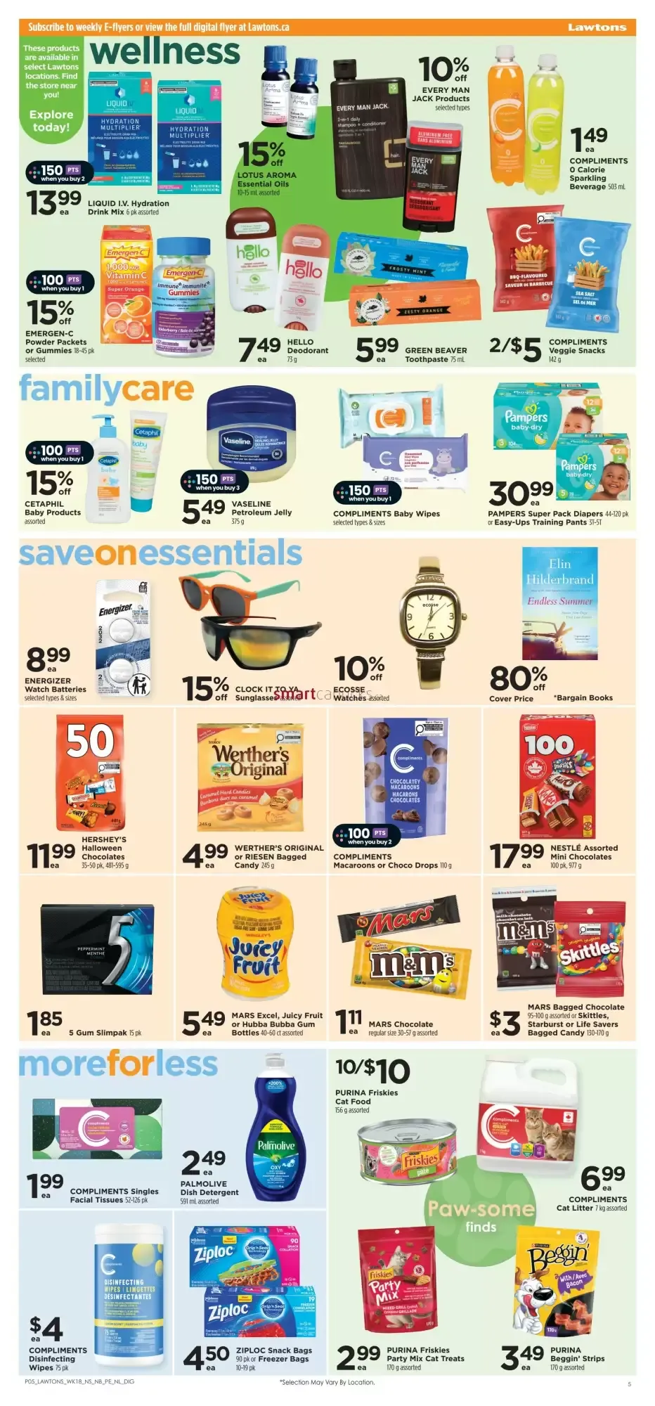Lawtons Drugs flyer week 35 from August 28 to September 3 2026 - flyer page 7