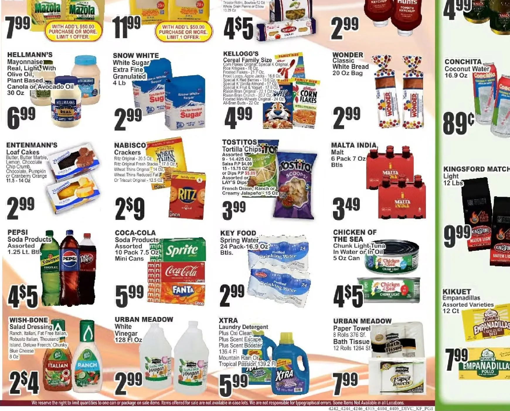 Weekly promotion Current Key Food leaflet valid from Friday 07/17/2026 to Thursday 07/23/2026 spanning from July 17 to July 23 2026 - Page 2 for Catalogue 365