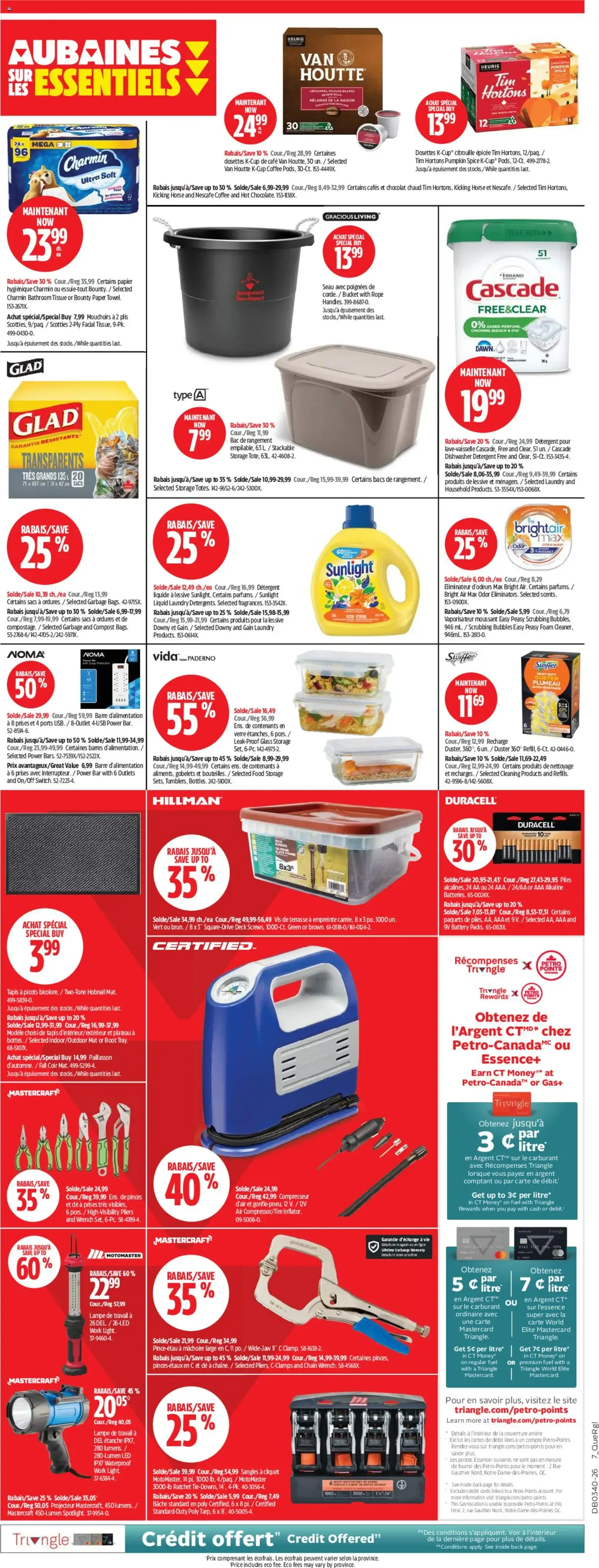 Canadian Tire circulaire from Oct 1, 2026 > weekly specials & deals from October 1 to October 7 2026 - flyer page 14