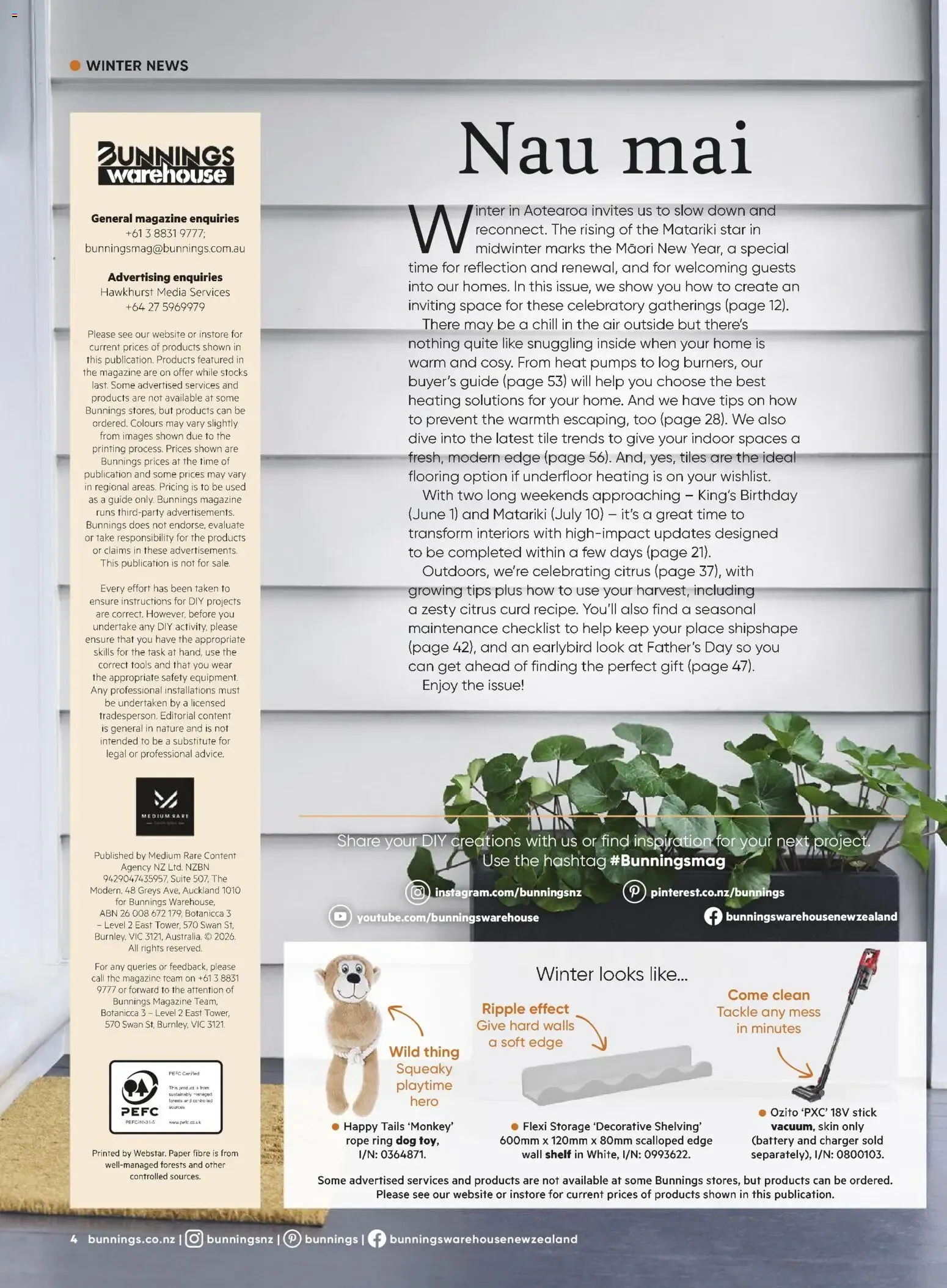 Bunnings Warehouse new specials valid 1 Jun 2026 - 31 Aug 2026 from 1 June to 31 August 2026 - Catalogue Page 4