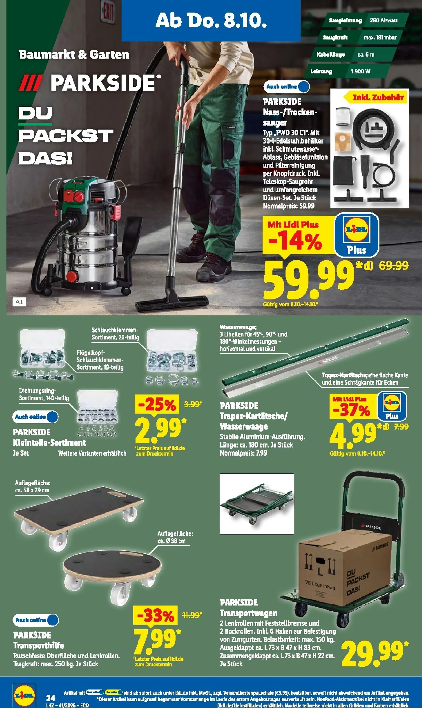 Lidl Prospekt nächste Woche – von Montag 05.10.2026 bis Samstag 10.10.2026 von 5. Oktober bis 10. Oktober 2026 - Prospekt seite 43