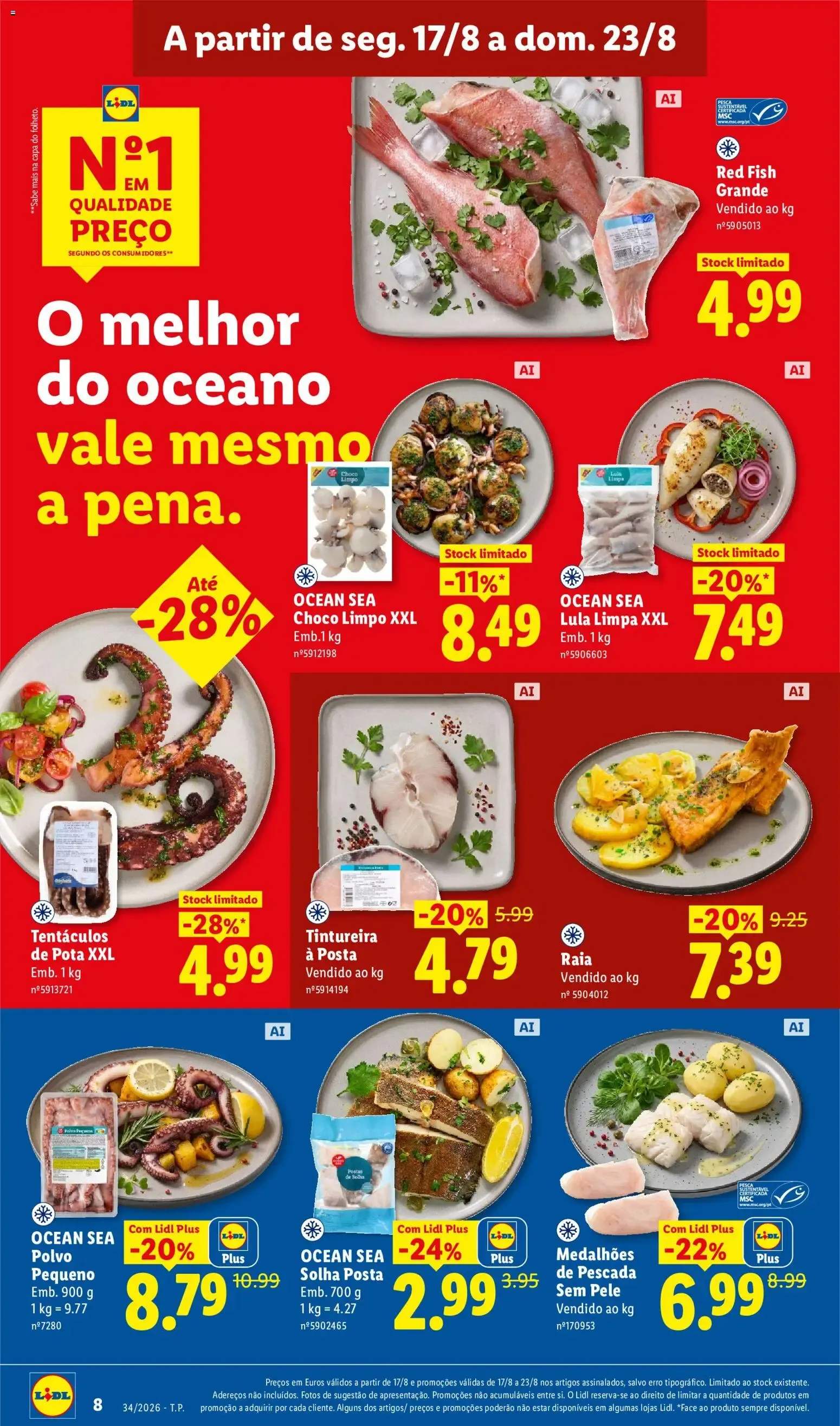 Folheto Lidl Poupança de 17 de agosto até 23 de agosto 2026 - Pagina 8