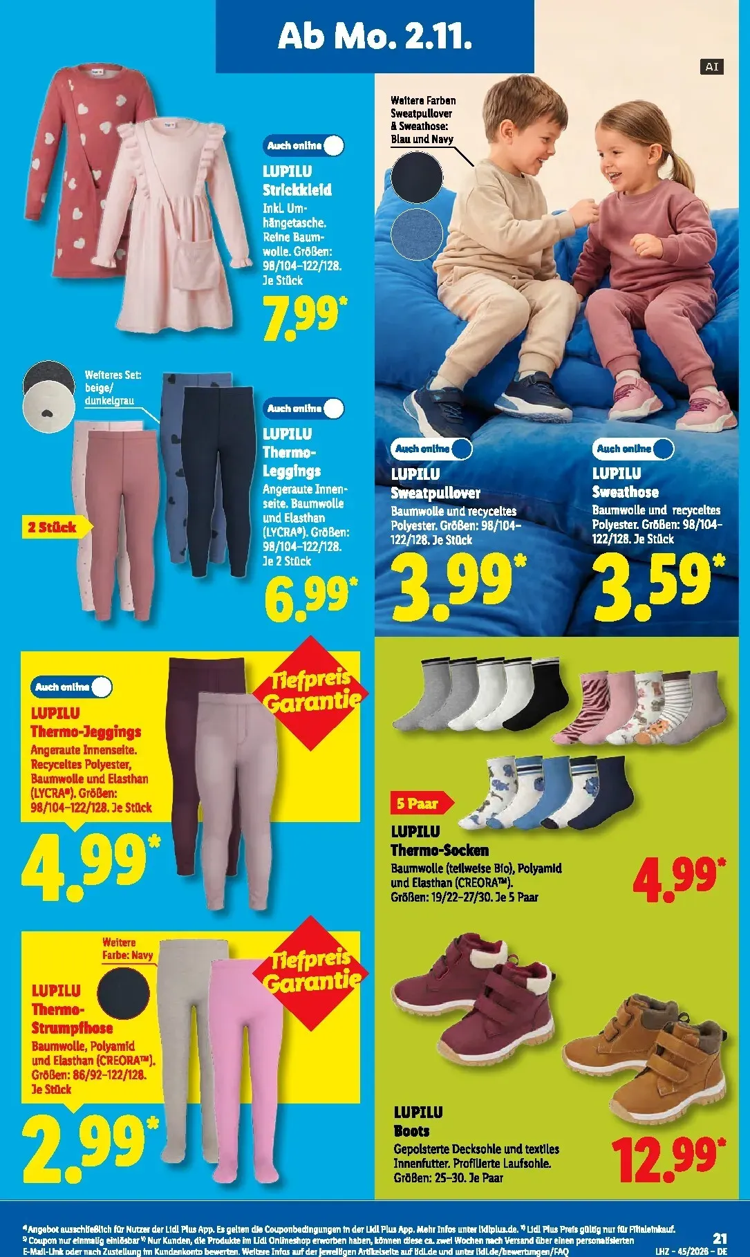 Lidl Sparen beim Preisführer von 2. November bis 7. November 2026 - Prospekt seite 38