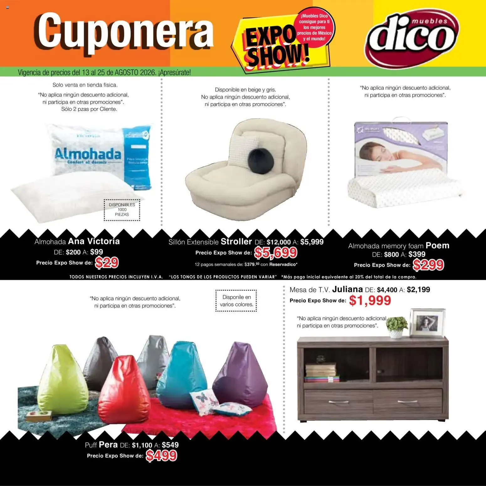 Catálogo de Muebles Dico catálogo Expo Show (13/08/2026 - 25/08/2026) - catálogo en línea 13 de agosto al 25 de agosto 2026 - Pagina 59