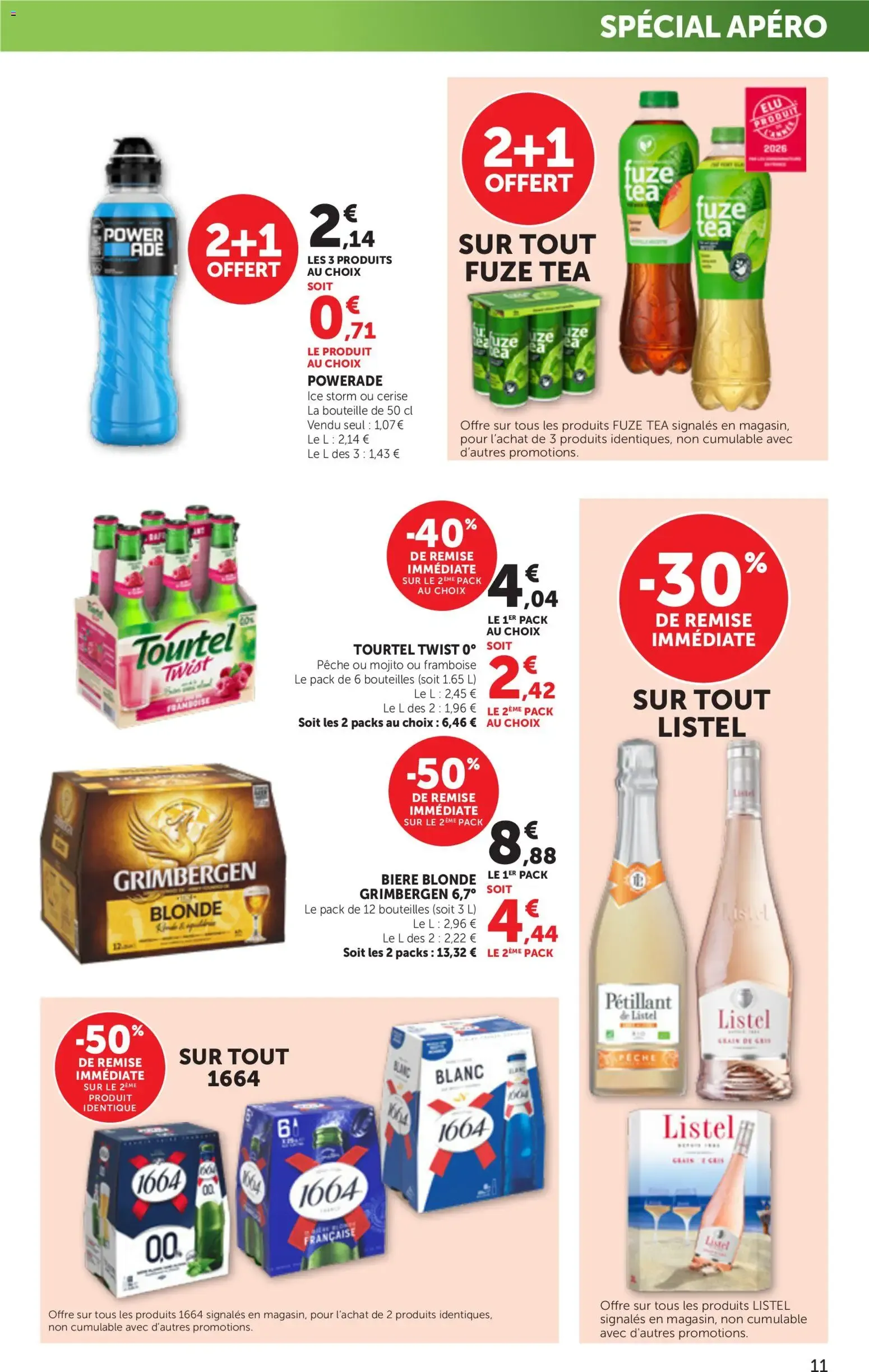bi1 Supermarché - Coup d'envoi DES PRIX BAS du 9 juin au 21 juin 2026 - Catalogue page 11