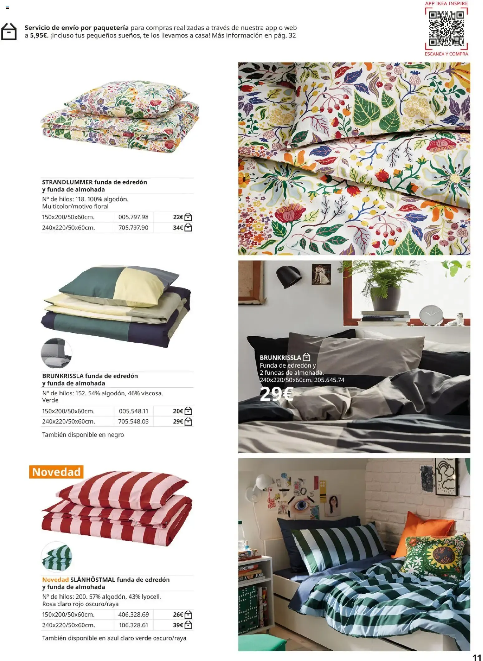 Catálogo de IKEA - Guía de Compra Ropa de cama 1 de septiembre al 31 de enero 2027 - Página 11