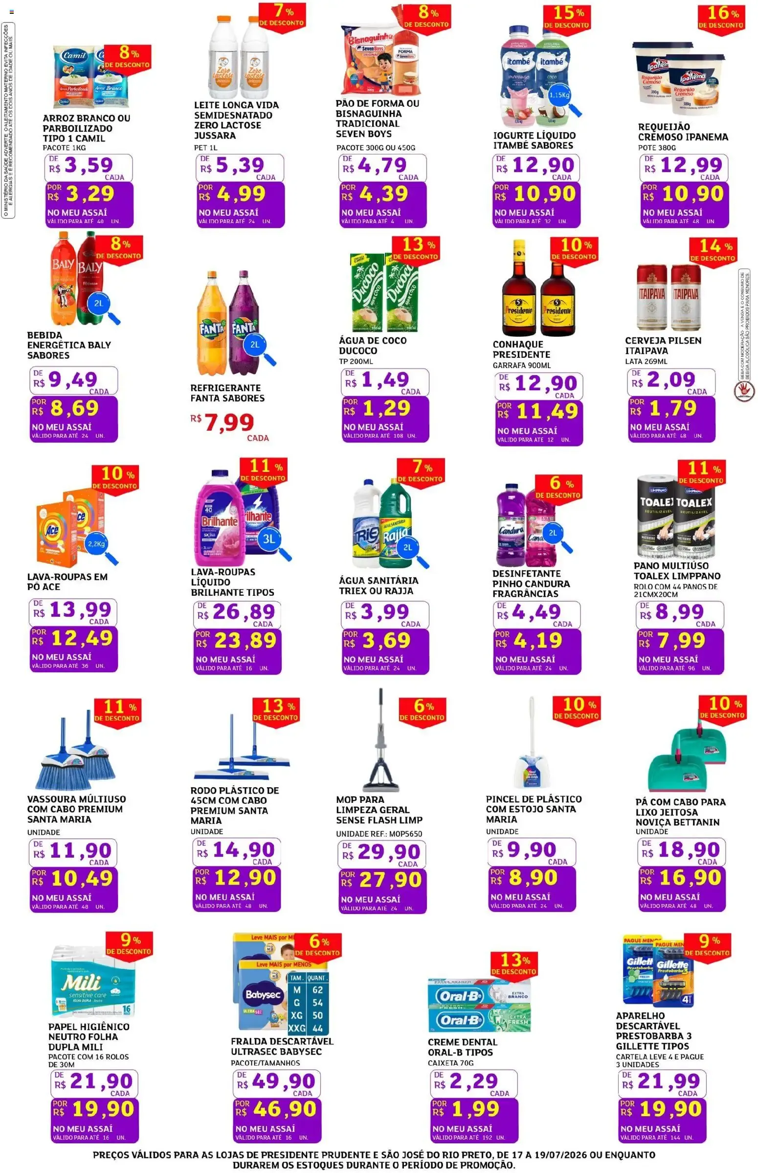 Encarte de Assaí Atacadista ofertas - SP de 17/07/2026 | Promoções Online 17 de julho até 19 de julho 2026 - Pagina 2