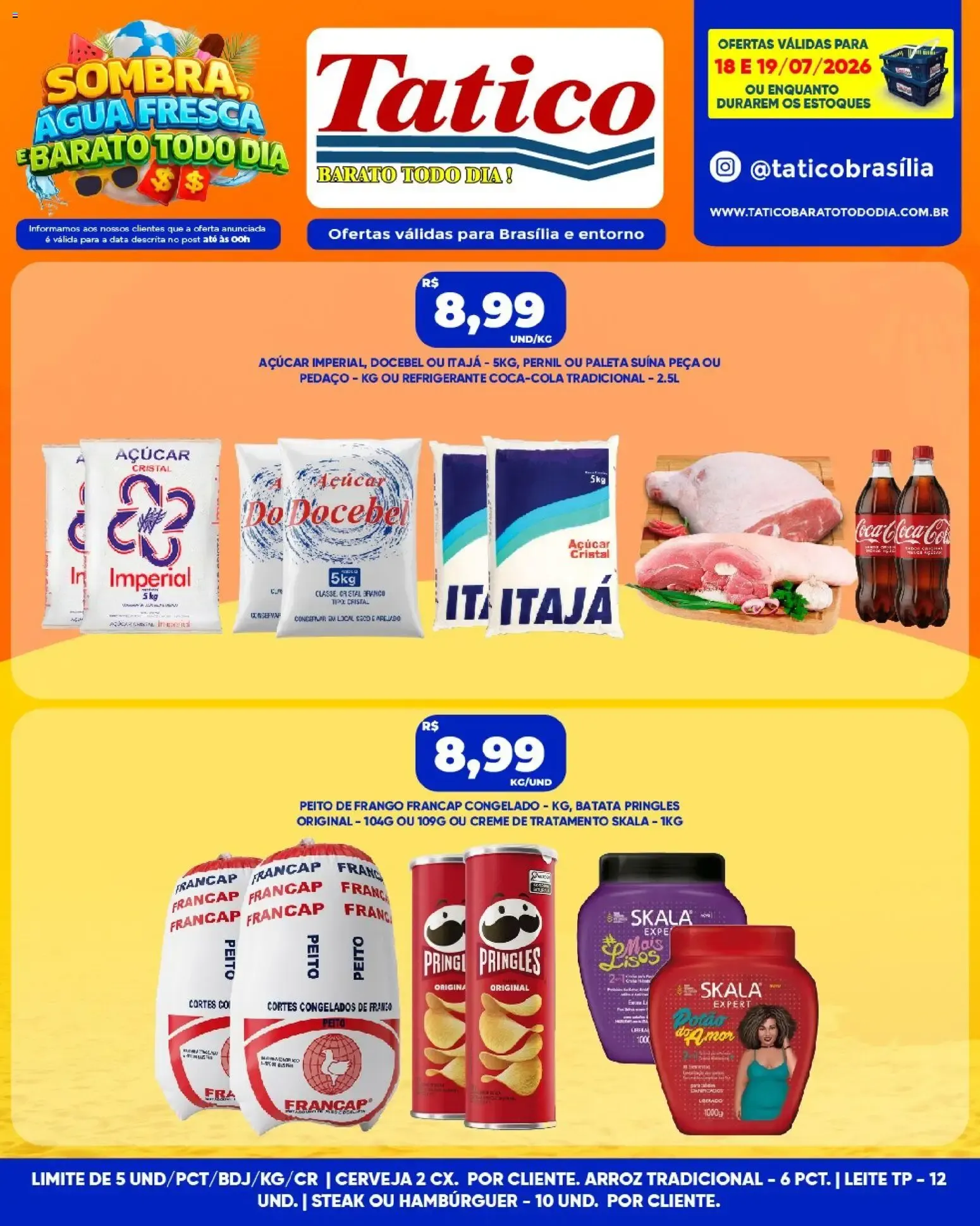 Encarte de Tatico ofertas Fim de Semana de 18/07/2026 | Promoções Online 18 de julho até 19 de julho 2026 - Pagina 7