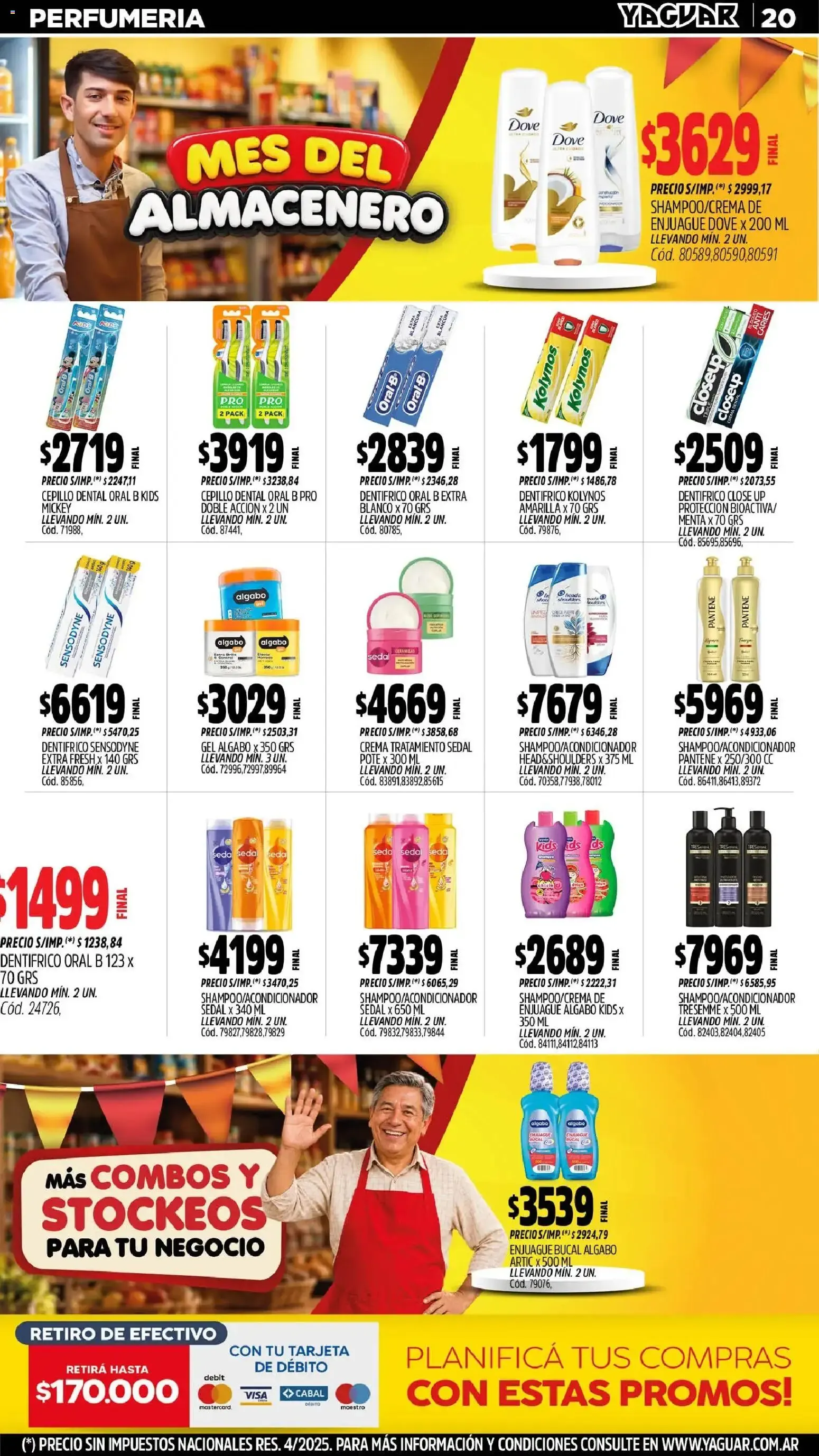Ofertas de Mayorista Yaguar - Mes del Almacenero 31 de agosto al 6 de septiembre 2026 - Página 20 del catálogo