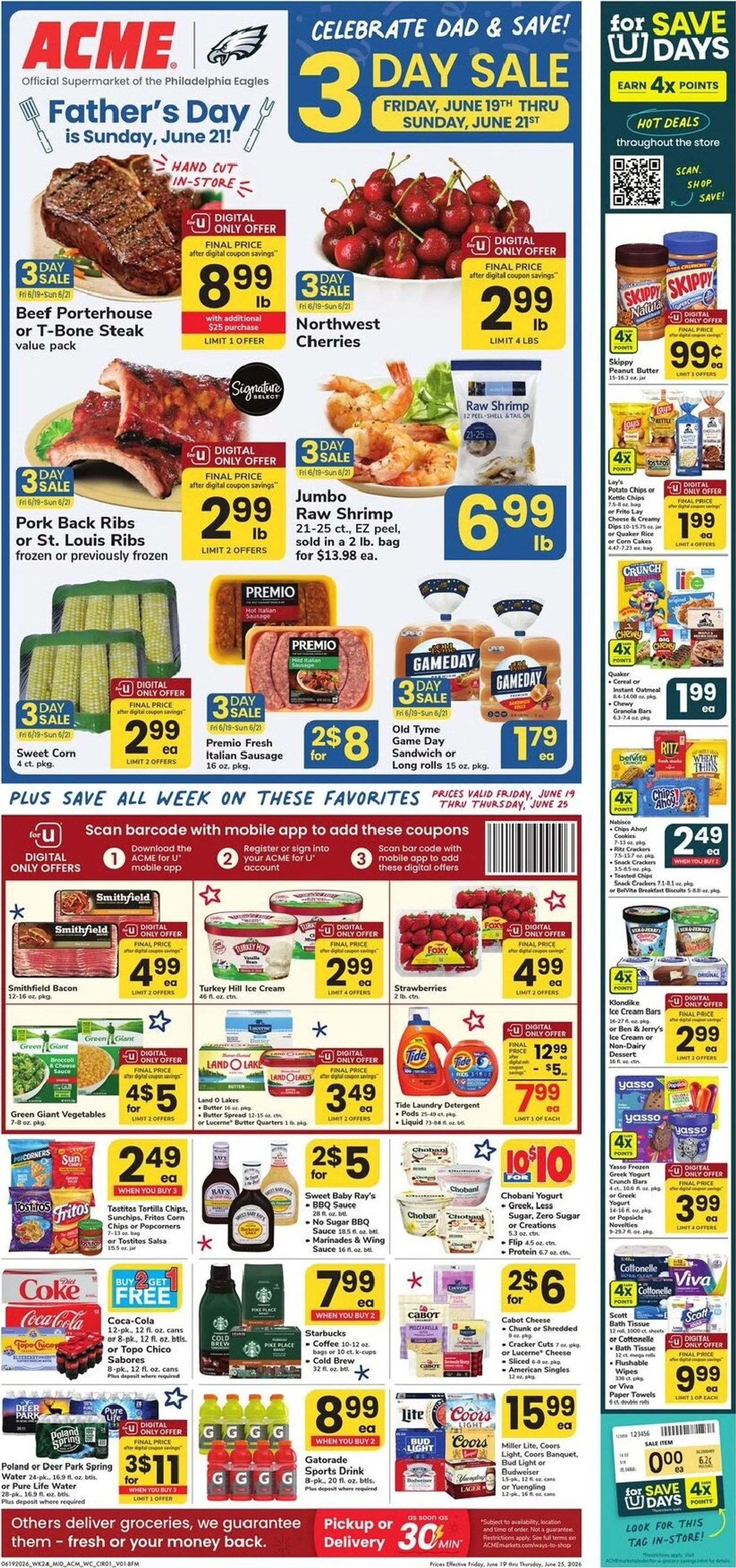 ACME - Celebrate Dad & Save! 3 Day Sale