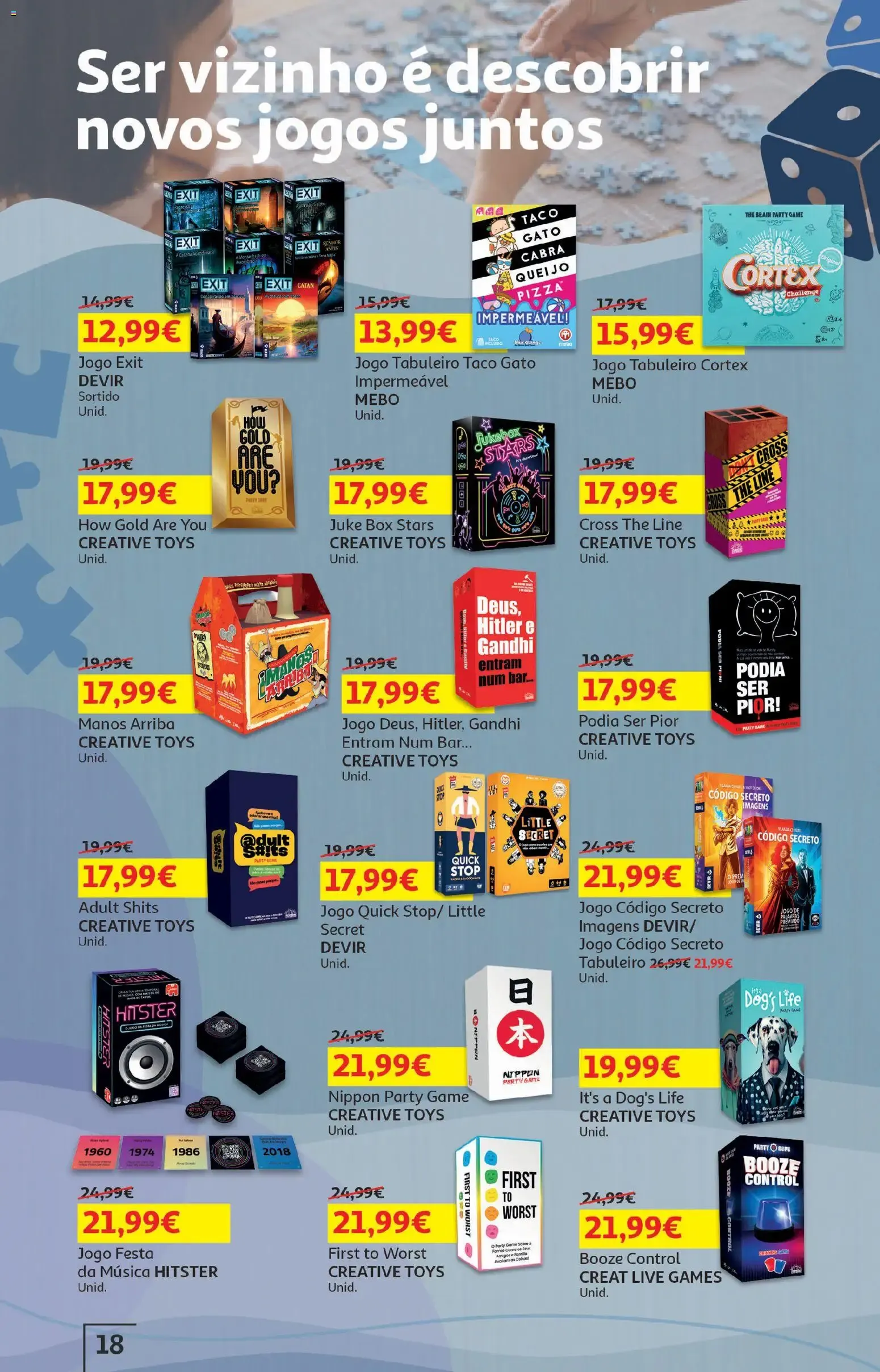 Folheto Ser vizinho é estar presente nos pequenos gestos. Auchan de 16 de junho até 6 de julho 2026 - Pagina 18
