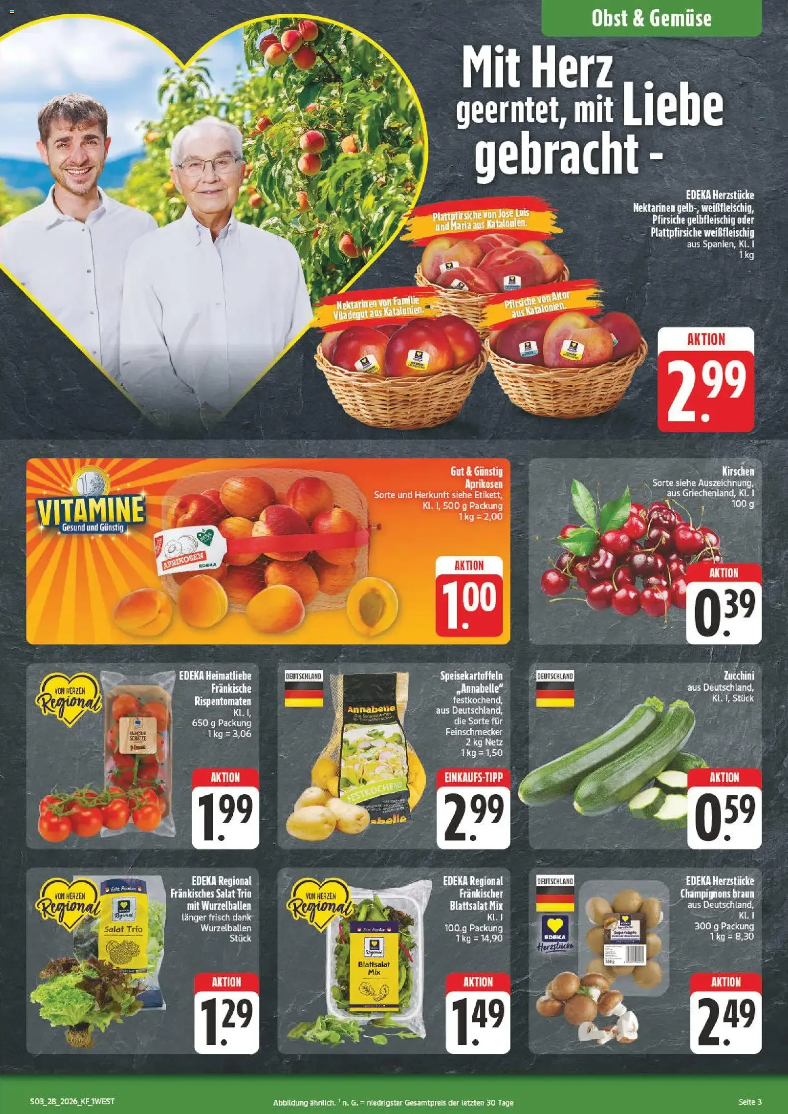 nah & gut Prospekt (ab 06.07.2026) zum Blättern von 6. Juli bis 11. Juli 2026 - Prospekt seite 3