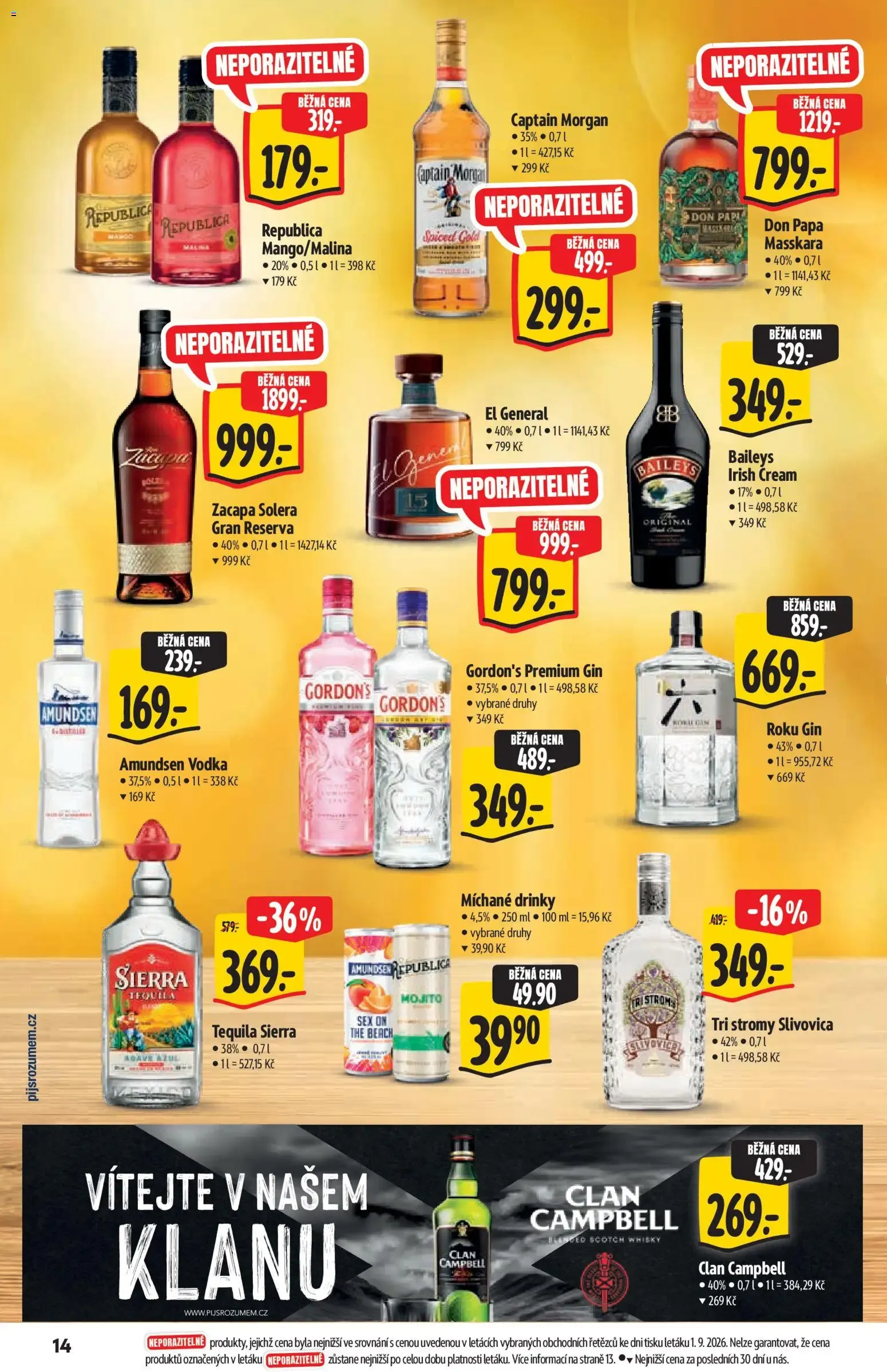 Albert katalog - Supermarket od 09.09.2026 - Akční leták - 9. září 22. září 2026 - Page 14