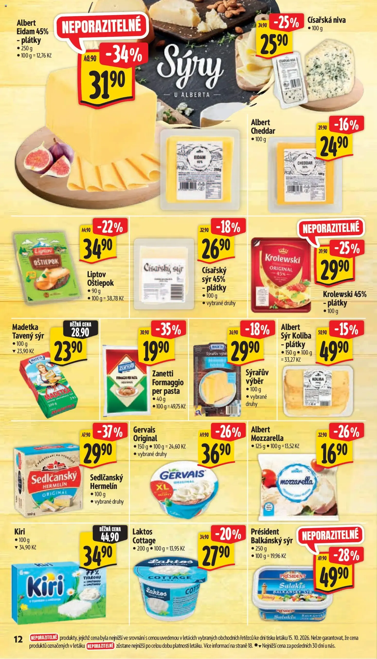 Albert leták - Supermarket Šumperk od 21.10.2026 - Akční leták - 21. října 27. října 2026 - Page 24