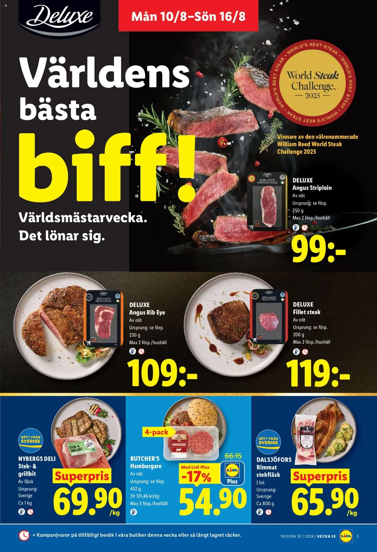 Lidl erbjudanden från 10/08/2026 - 16/08/2026 > Reklamblad nuvarande rabatter från 10 augusti till 16 augusti 2026 - Reklamblad sidor 3