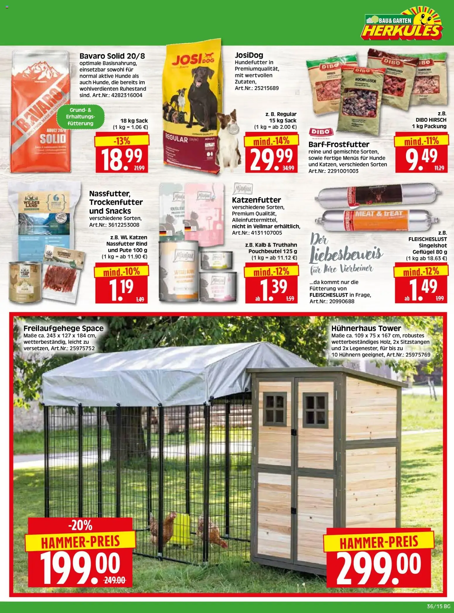 HERKULES Bau & Garten (ab 31.08.2026) zum Blättern von 31. August bis 5. September 2026 - Prospekt seite 15