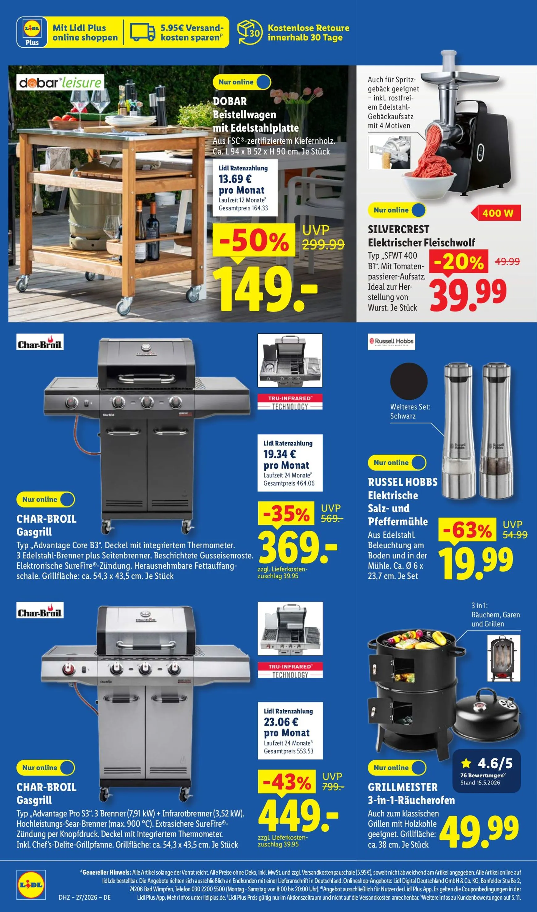 Lidl Prospekt – von Montag 29.06.2026 bis Samstag 04.07.2026 von 29. Juni bis 4. Juli 2026 - Prospekt seite 21