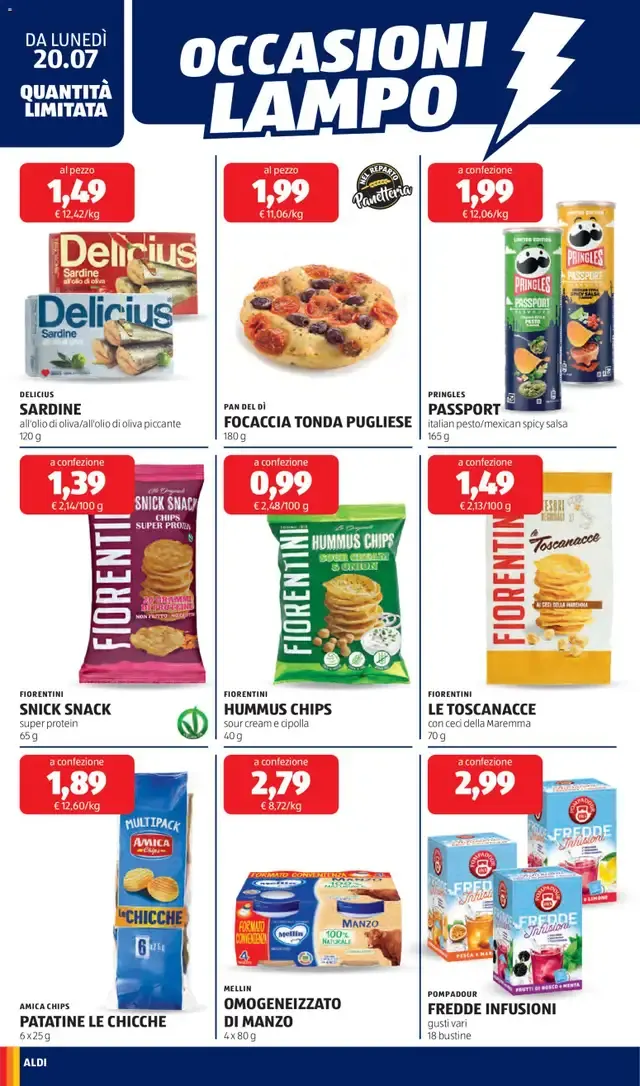 ALDI Volantino: Prezzi Bassi Ogni Giorno da 20 luglio a 26 luglio di 2026 - Pagina del volantino 16