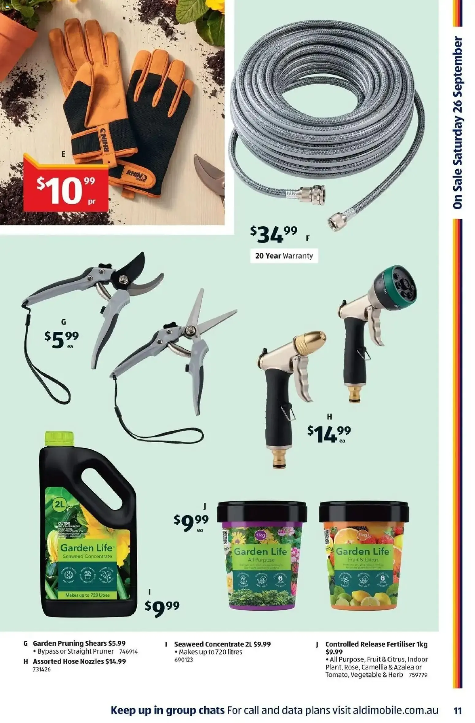 Aldi Special Buys Built for Fun Catalogue - Catalogue valid from 23 September to 29 September 2026 - page 11