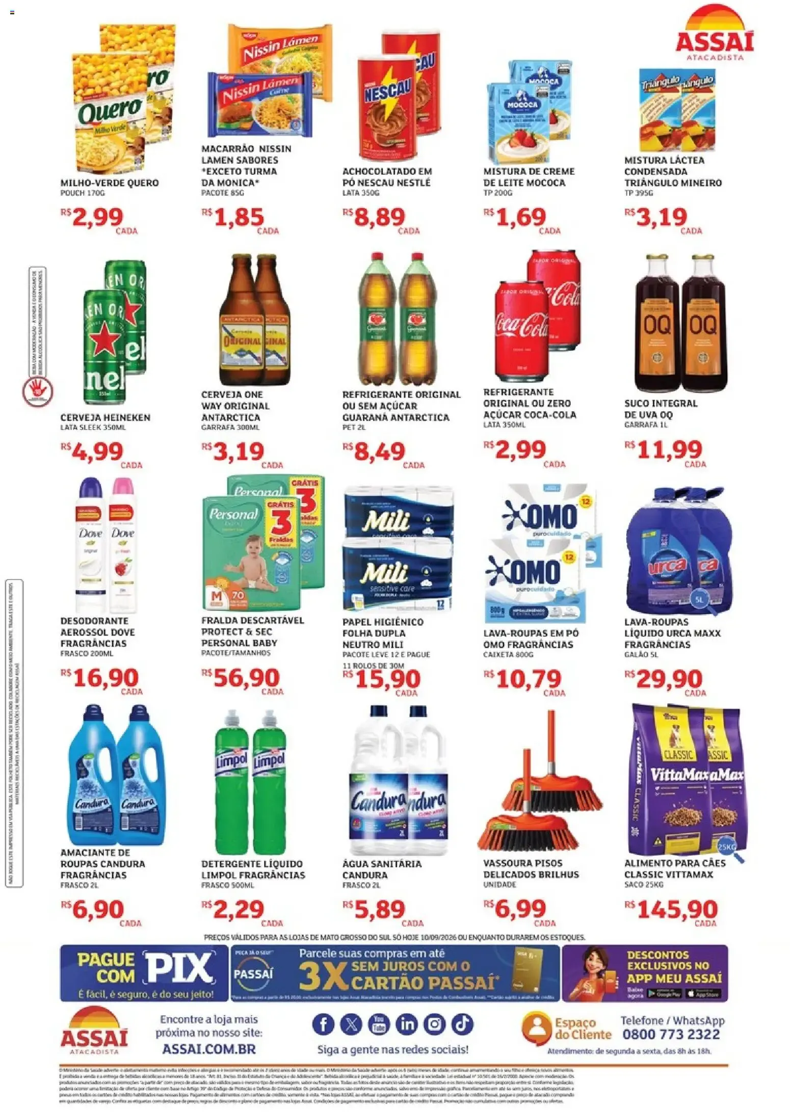 Encarte de Assaí Atacadista ofertas - MS de 10/09/2026 | Promoções Online 10 de setembro até 10 de setembro 2026 - Pagina 2