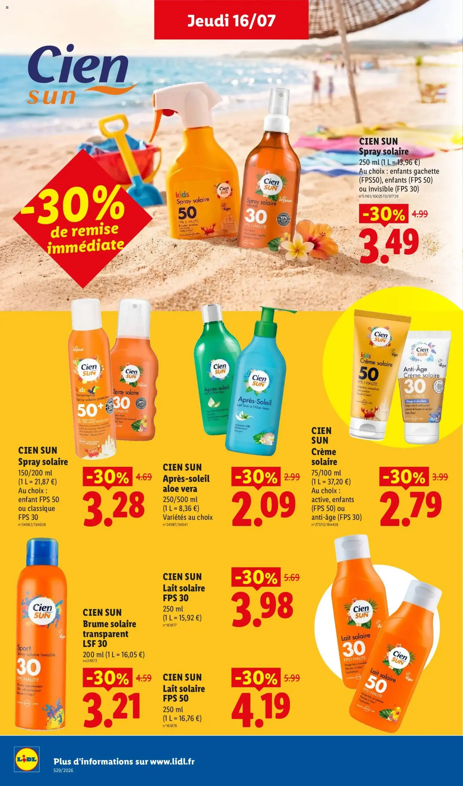 Lidl - L'Été Imbattable du 16 juillet au 22 juillet 2026 - Catalogue page 24