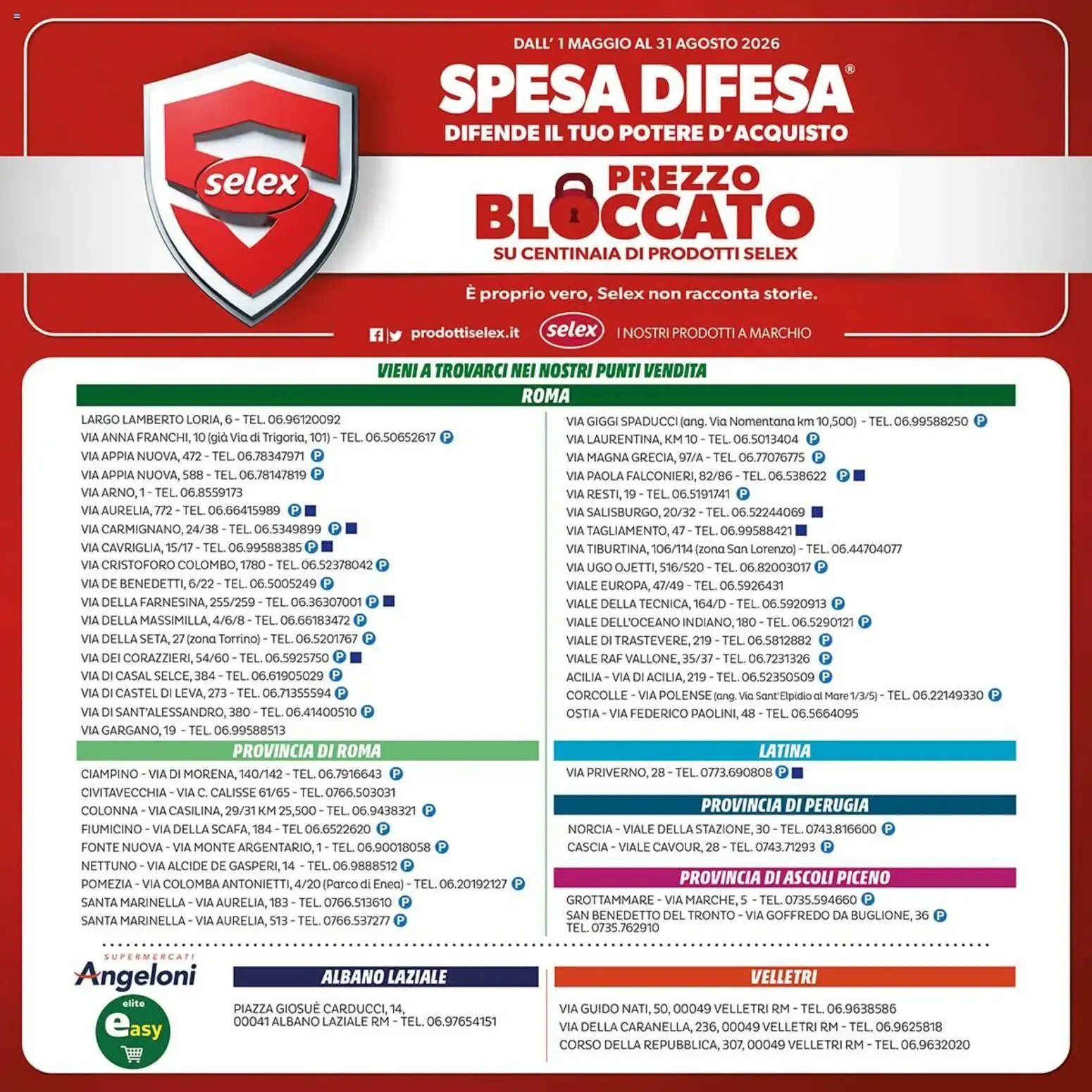 Nuovo Elite Supermercati volantino Spesa Difesa Selex dal 01/05/2026 > offerte anteprima 🛍️ da 1 maggio a 31 agosto di 2026 - Pagina del volantino 14