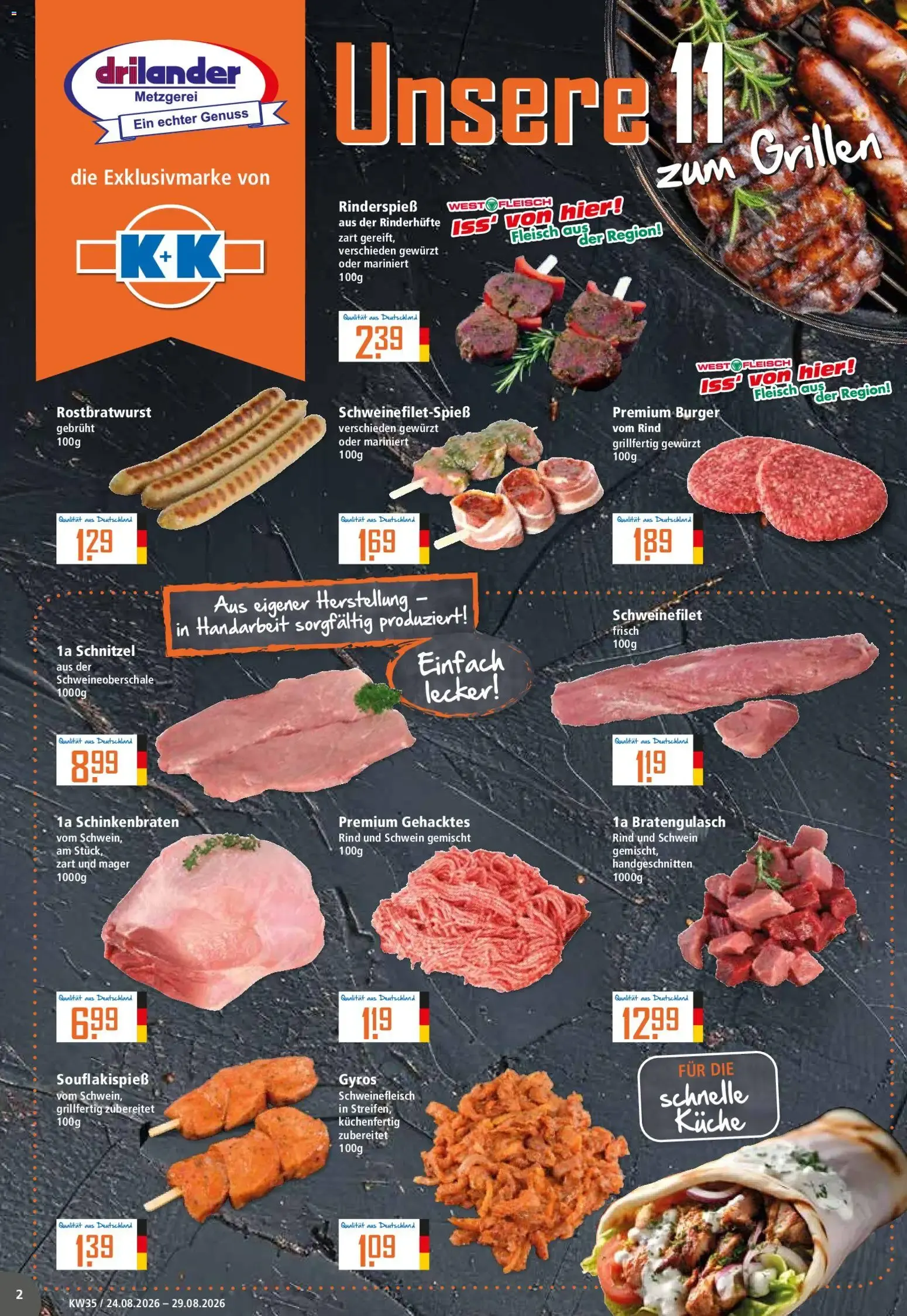 Klaas & Kock Prospekt (ab 24.08.2026) zum Blättern von 24. August bis 29. August 2026 - Prospekt seite 2