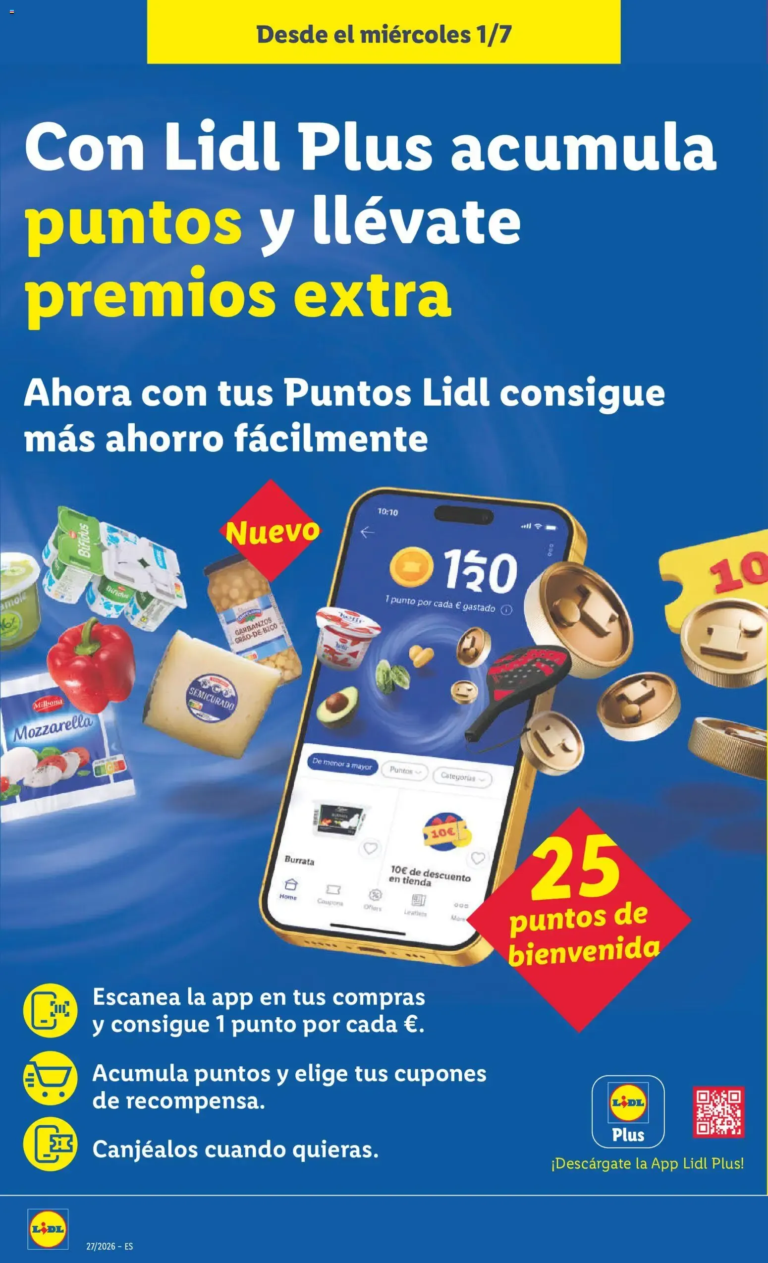 Catálogo de Con Lidl Plus acumula puntos y llévate premios extra 1 de julio al 5 de julio 2026 - Página 32
