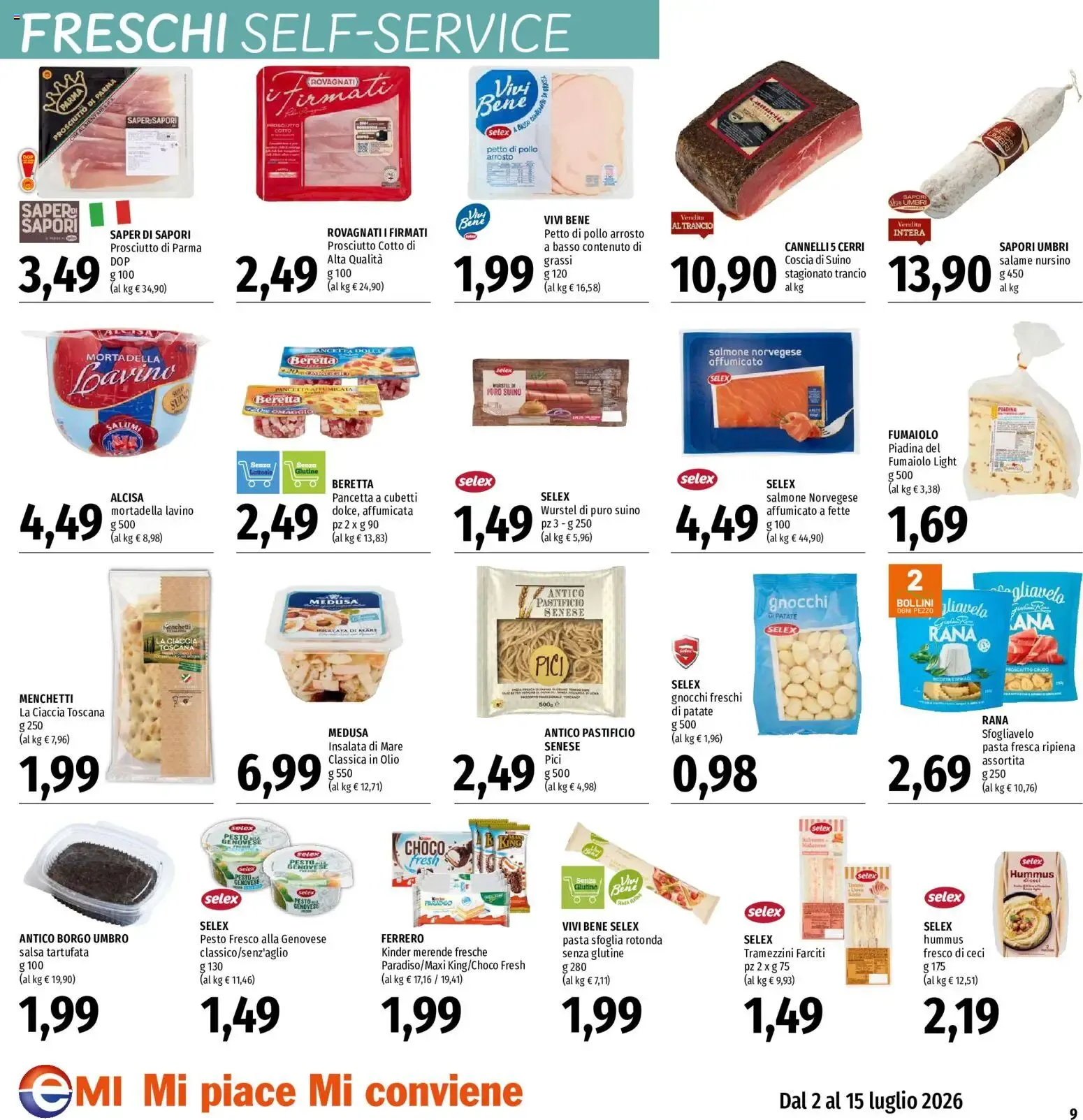 EMI volantino dal 02/07/2026 - online Offerte da 2 luglio a 15 luglio di 2026 - Pagina del volantino 9