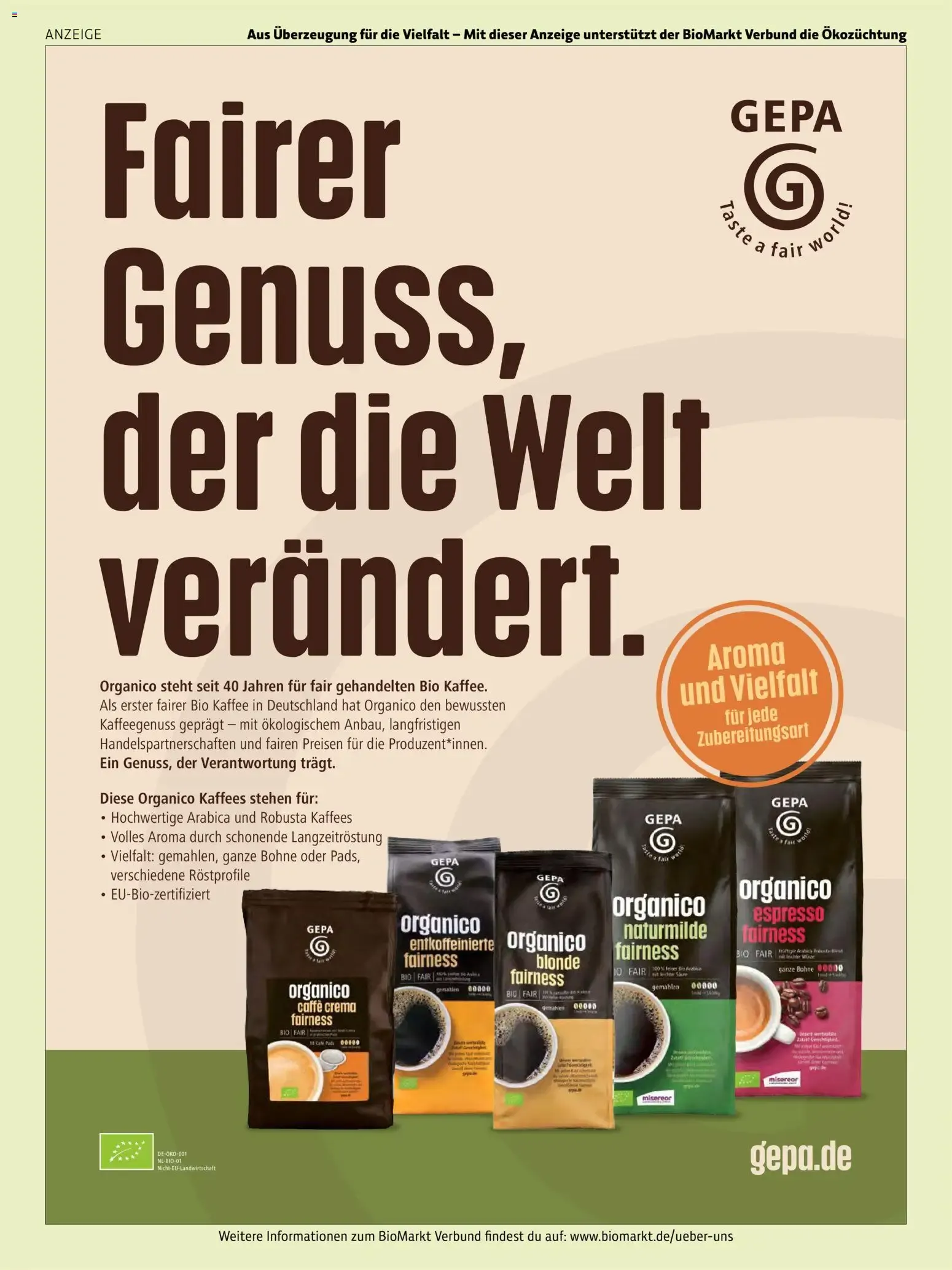 Das BioMarkt Magazin KREO von 17. Juli bis 30. September 2026 - Prospekt seite 56