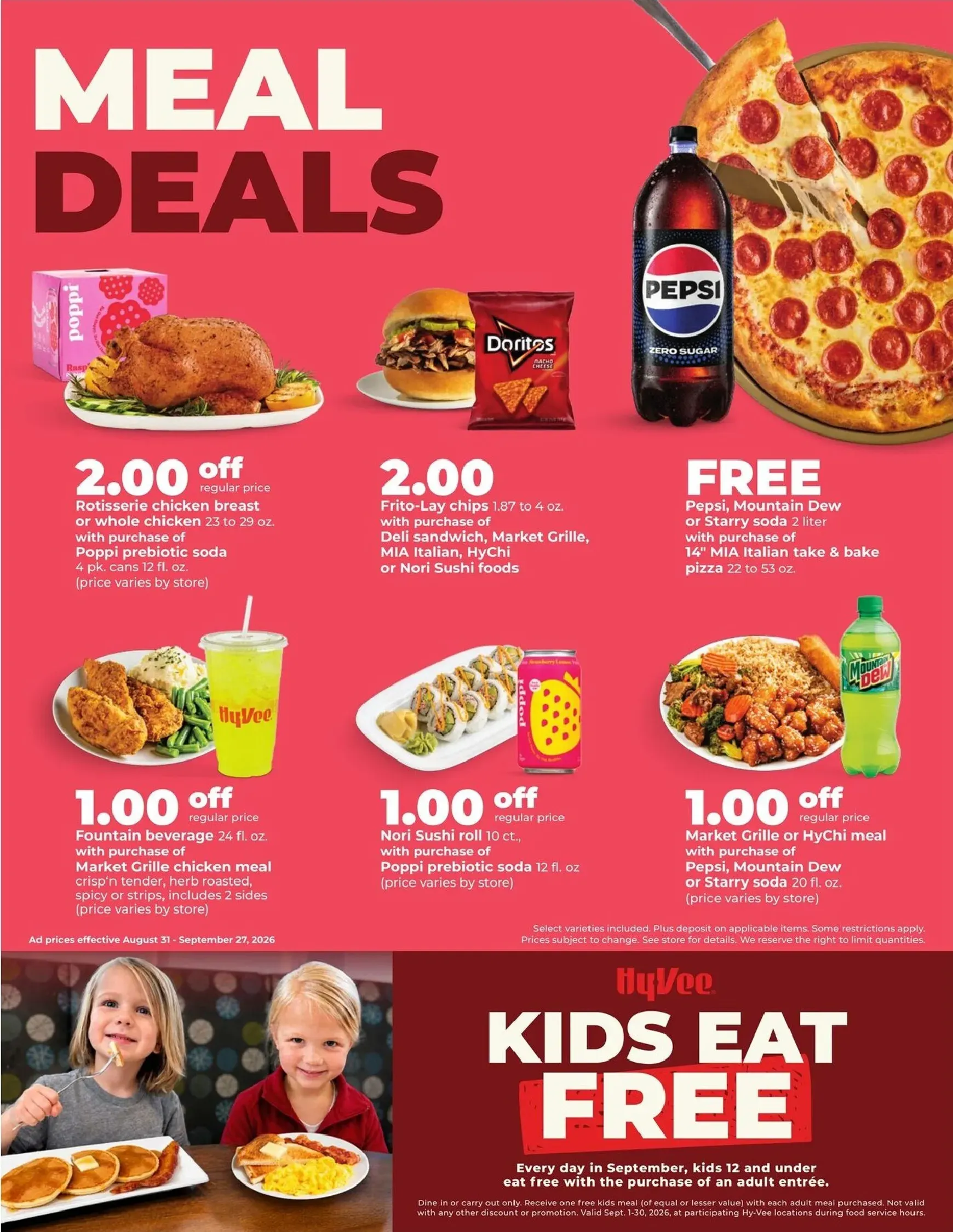 Weekly ad Current Hy Vee - September leaflet valid from Monday 08/31/2026 to Sunday 09/27/2026 from August 31 to September 27 2026 - Page 19