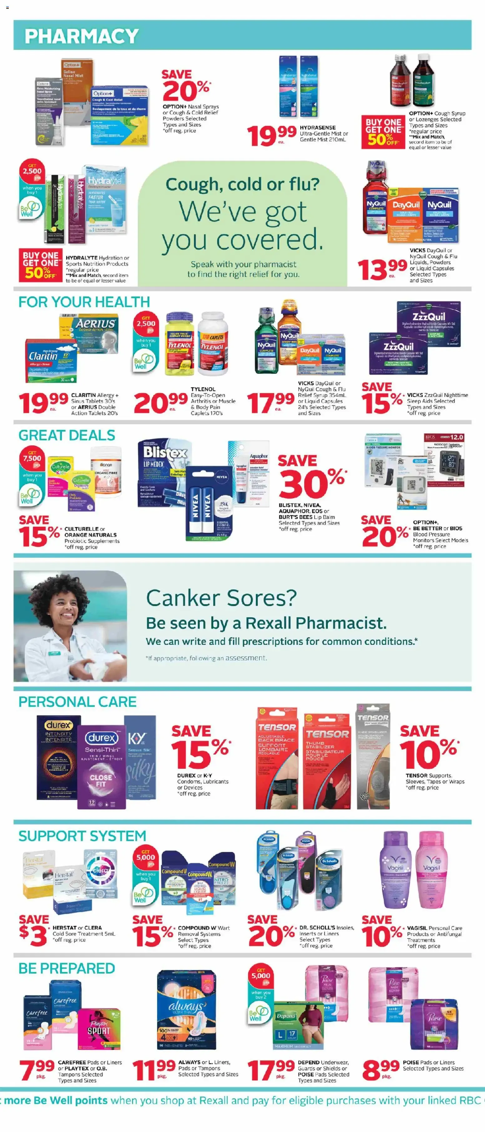 Rexall: Proudly Canadian, Over 120 Years of Caring for Canada's Health from September 4 to September 10 2026 - flyer page 7