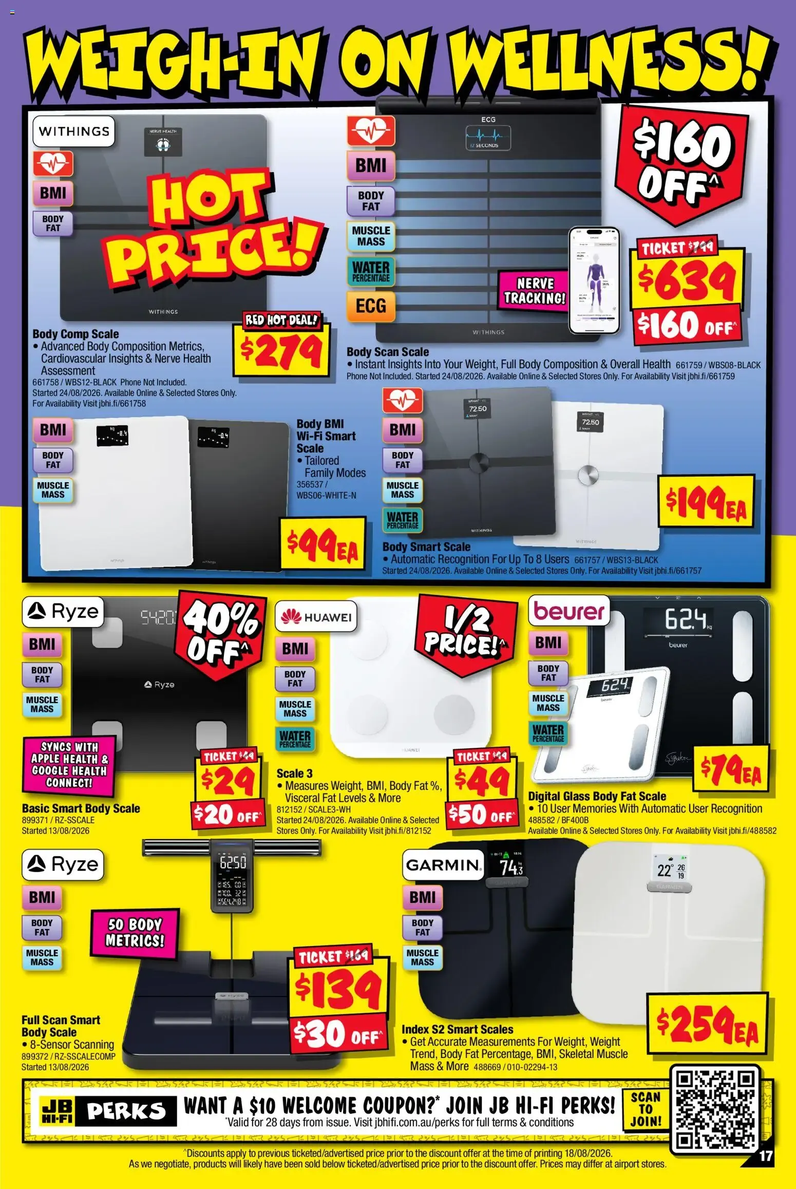 JB Hi-Fi Always Cheap Prices on Health, Beauty & Baby! - Catalogue valid from 31 August to 9 September 2026 - page 16