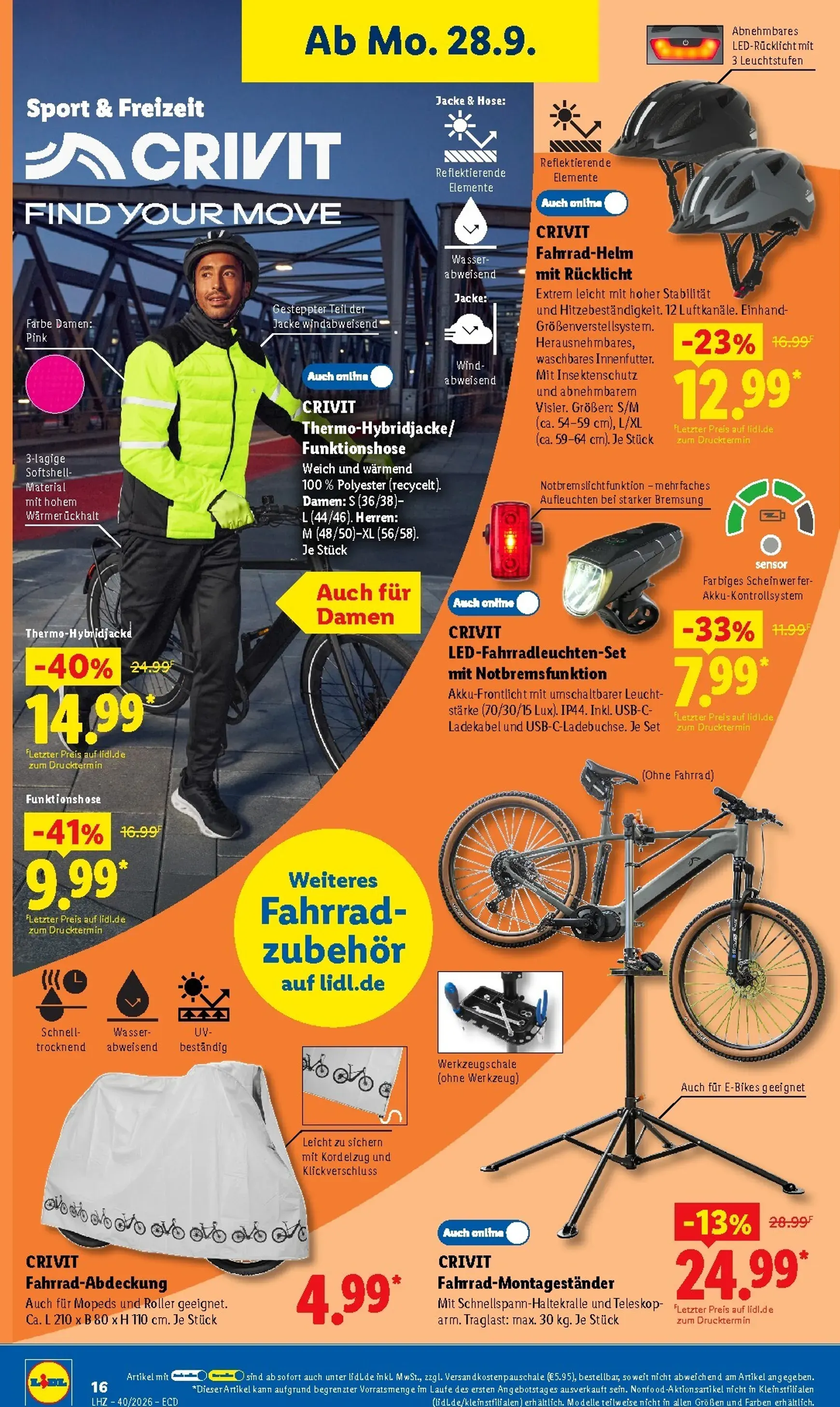 Lidl Prospekt nächste Woche – von Montag 28.09.2026 bis Freitag 02.10.2026 von 28. September bis 2. Oktober 2026 - Prospekt seite 33