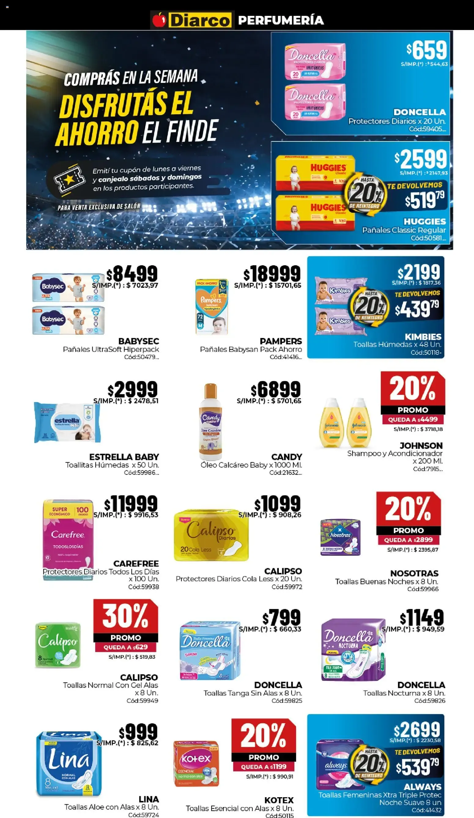 Ofertas de Diarco - Ahorros Mundiales 22 de junio al 26 de junio 2026 - Página 11 del catálogo