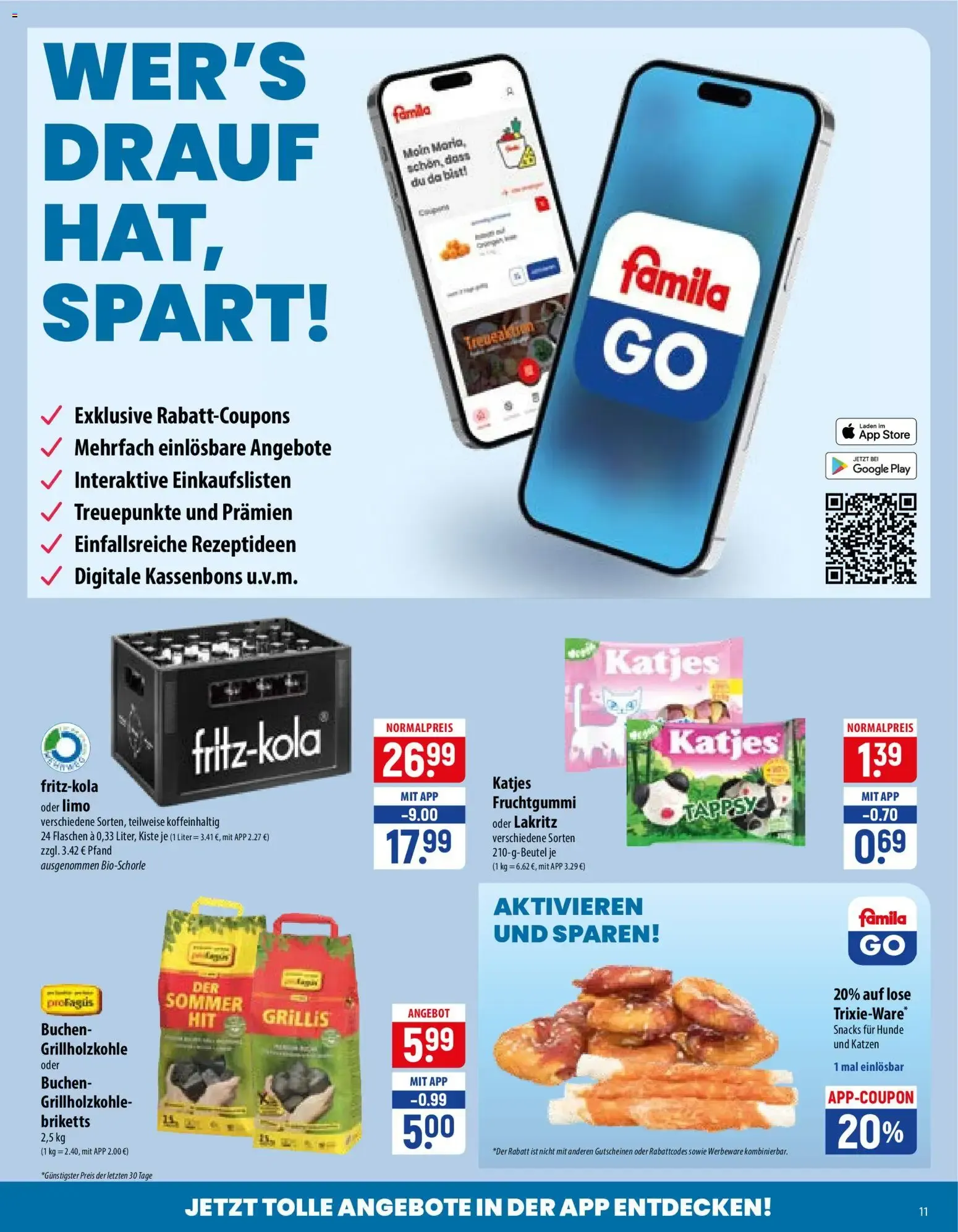Famila Prospekt vom 15.06.2026 – Angebote online von 15. Juni bis 20. Juni 2026 - Prospekt seite 11