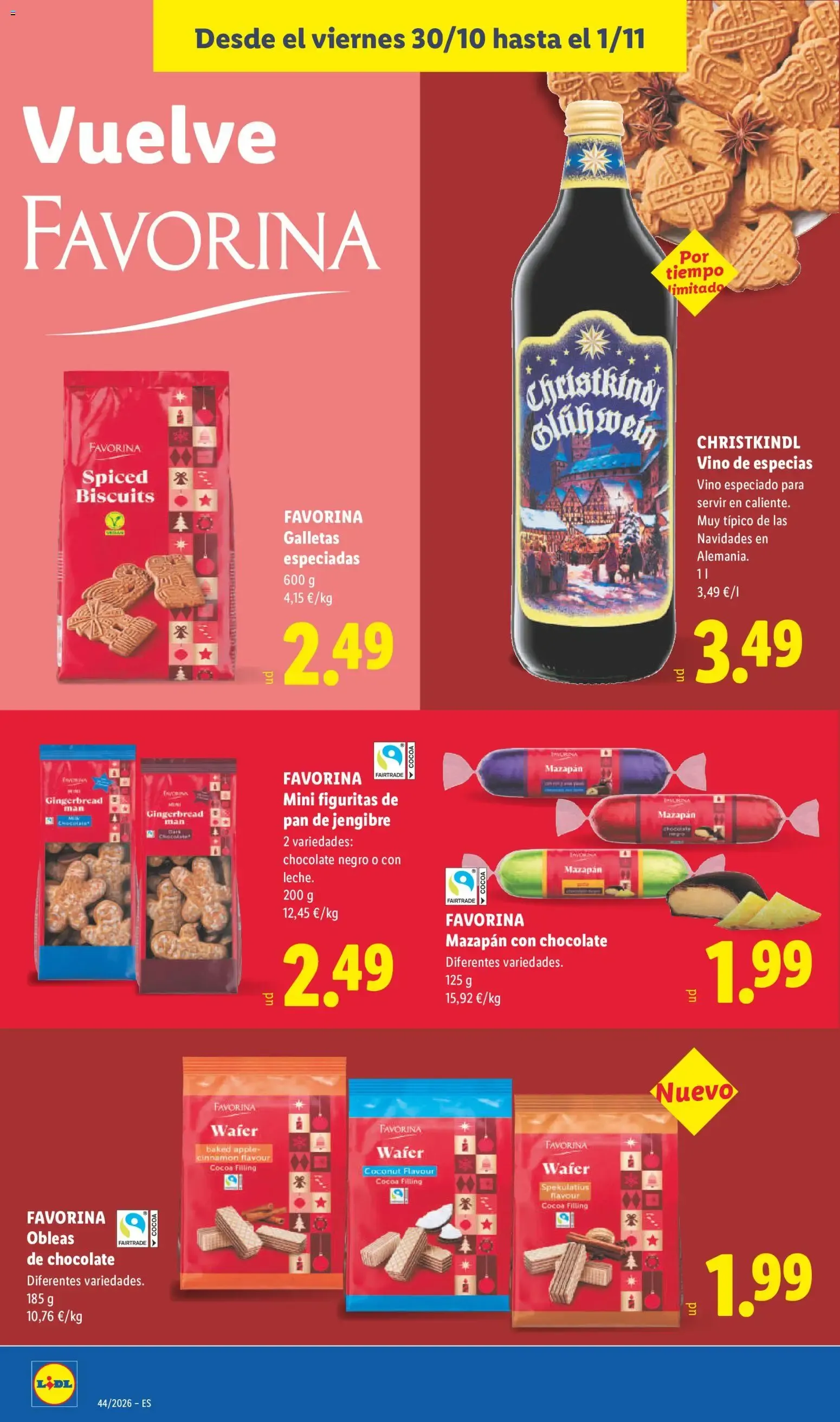 Catálogo de Lidl folleto del 26/10/2026 | Ofertas 26 de octubre al 1 de noviembre 2026 - Página 40