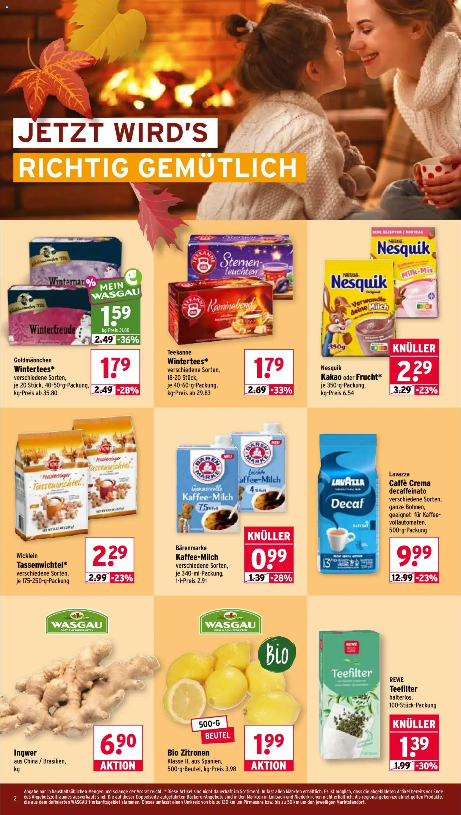 Wasgau Prospekt (ab 12.10.2026) zum Blättern von 12. Oktober bis 17. Oktober 2026 - Prospekt seite 2
