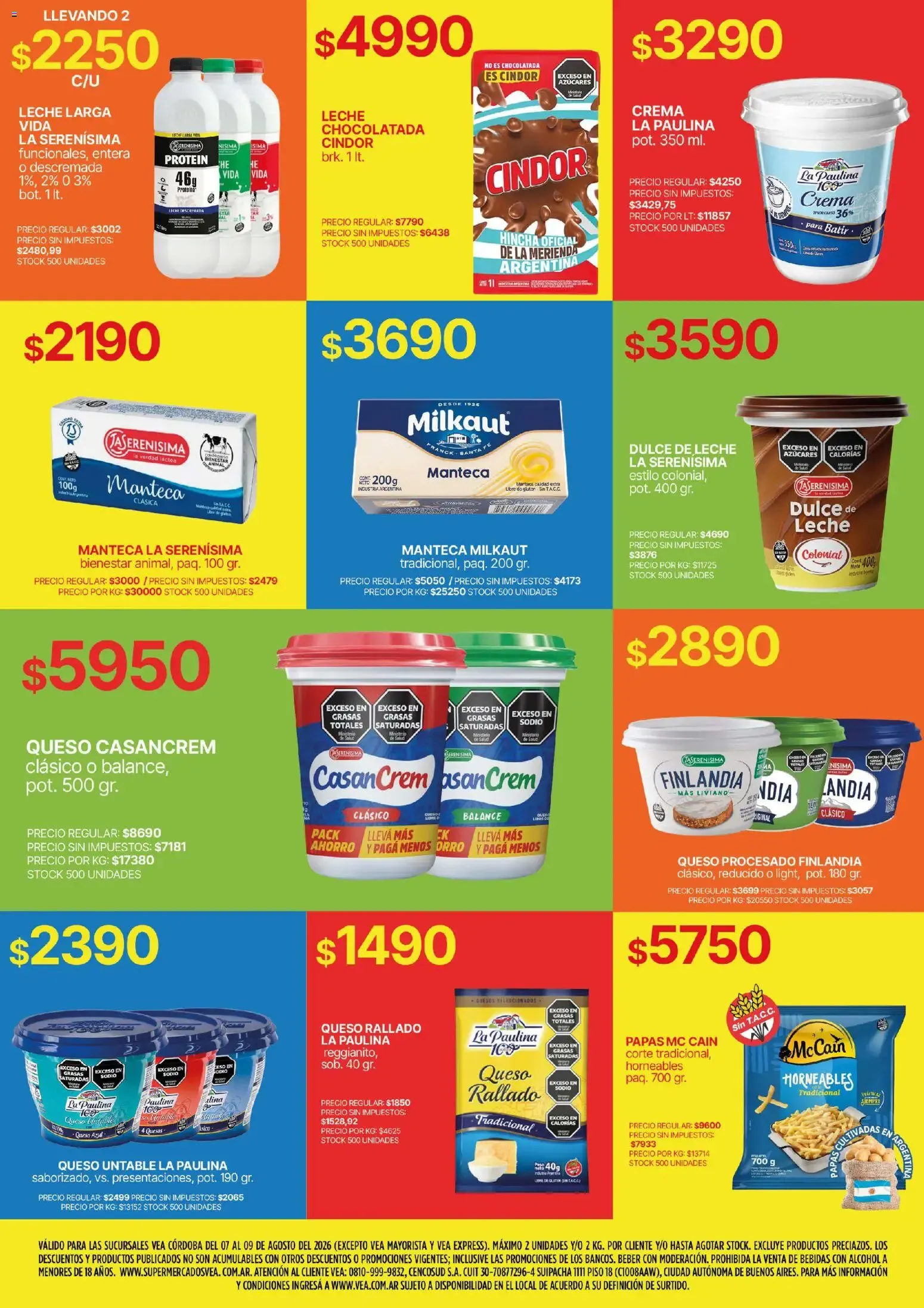 Ofertas de Vea - Fin de semana de ahorro Córdoba del 07/08/2026 - 09/08/2026 7 de agosto al 9 de agosto 2026 - Página 6 del catálogo