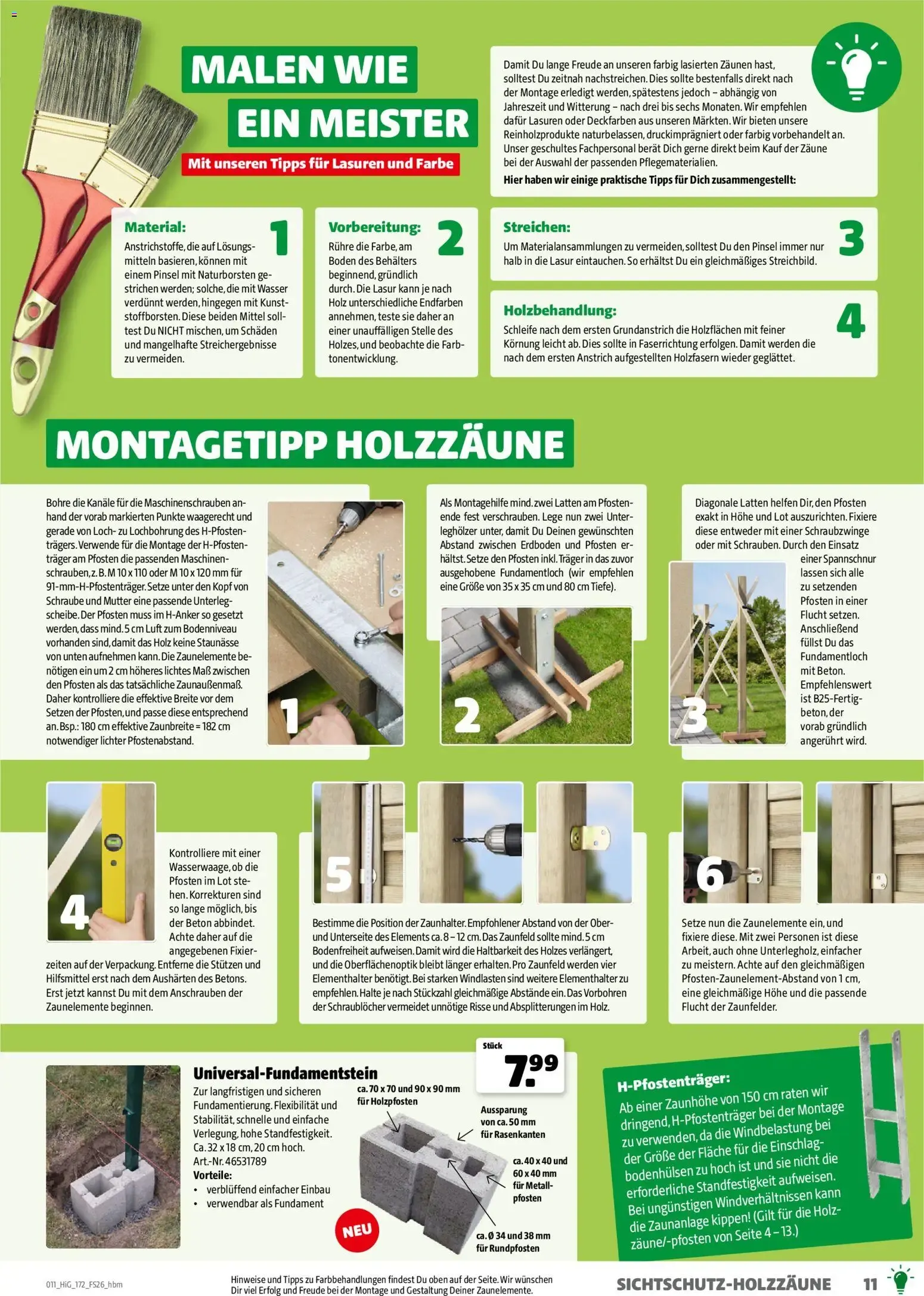 Hagebau Gartengestaltungsortiment (ab 02.03.2026) zum Blättern von 2. März bis 31. Dezember 2026 - Prospekt seite 11