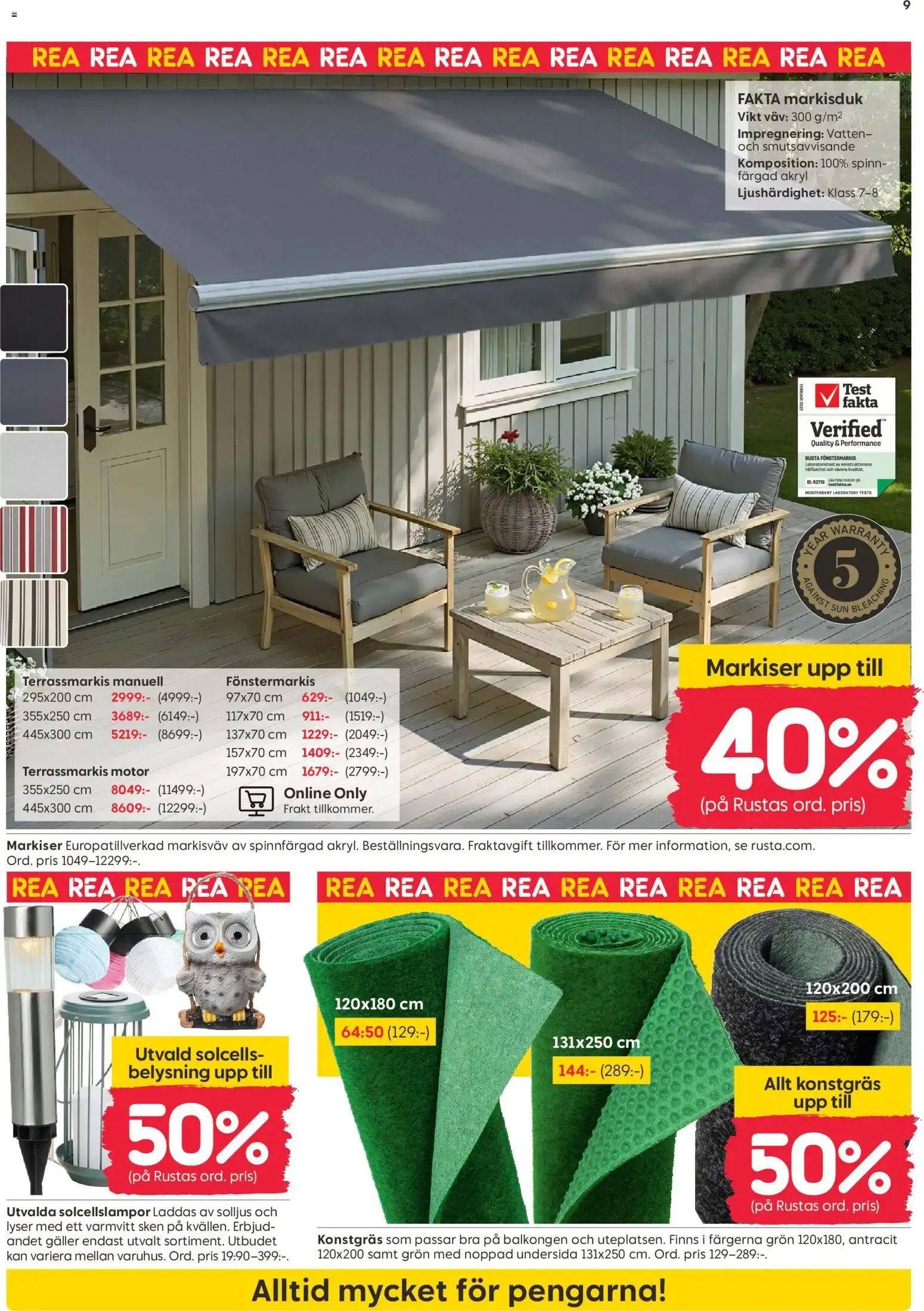 Rusta erbjudanden från 20/07/2026 - 26/07/2026 > Reklamblad nuvarande rabatter från 20 juli till 26 juli 2026 - Reklamblad sidor 9