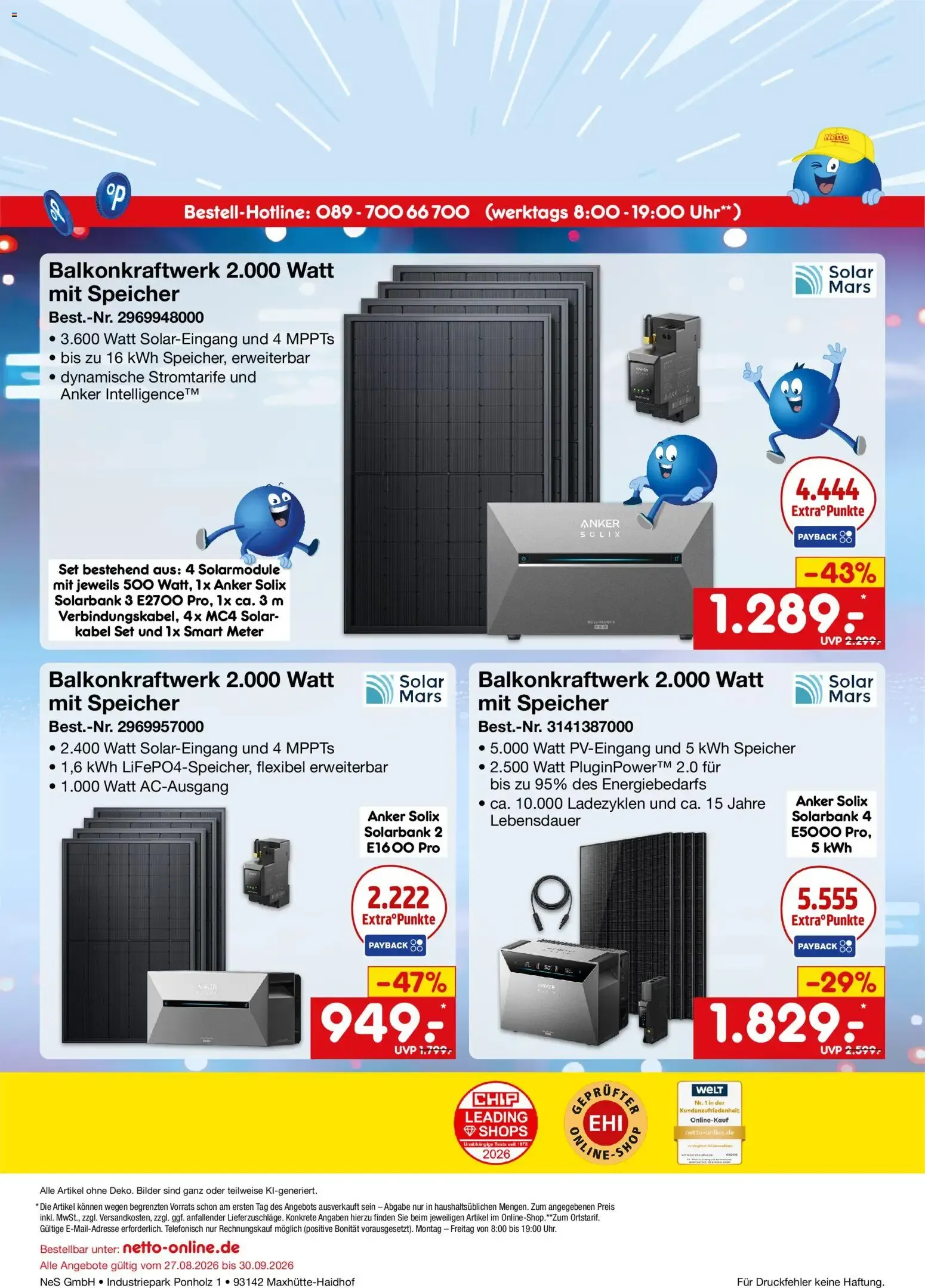 Netto Marken-Discount Online-Angebote September (ab 01.09.2026) » Angebote von 1. September bis 30. September 2026 - Prospekt seite 19