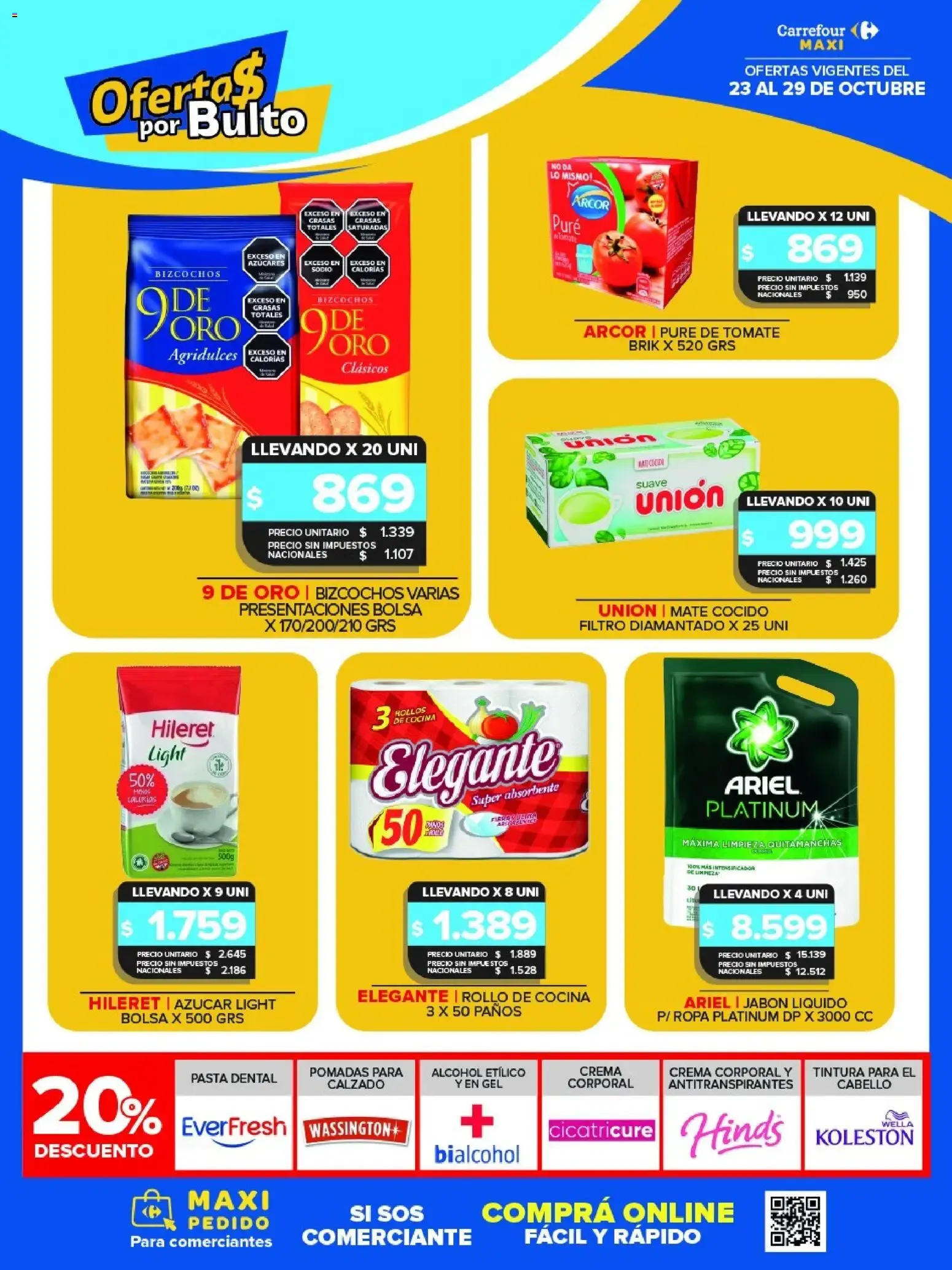 Ofertas de Carrefour Maxi catálogo del 23/10/2026 - 29/10/2026 23 de octubre al 29 de octubre 2026 - Página 13 del catálogo