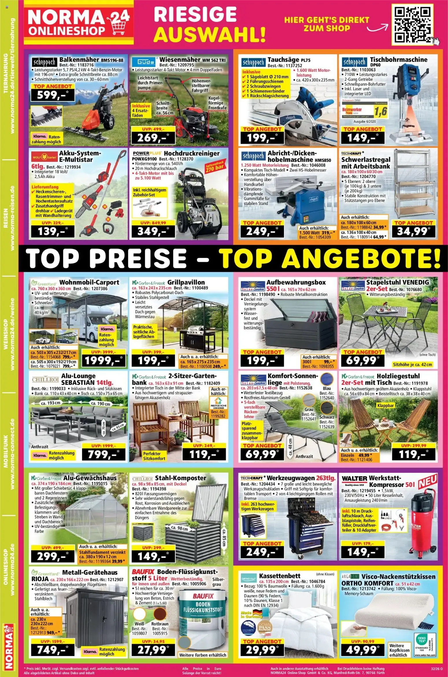 Norma Onlineshop - Top Preise - Top Angebote von 3. August bis 9. August 2026 - Prospekt seite 2