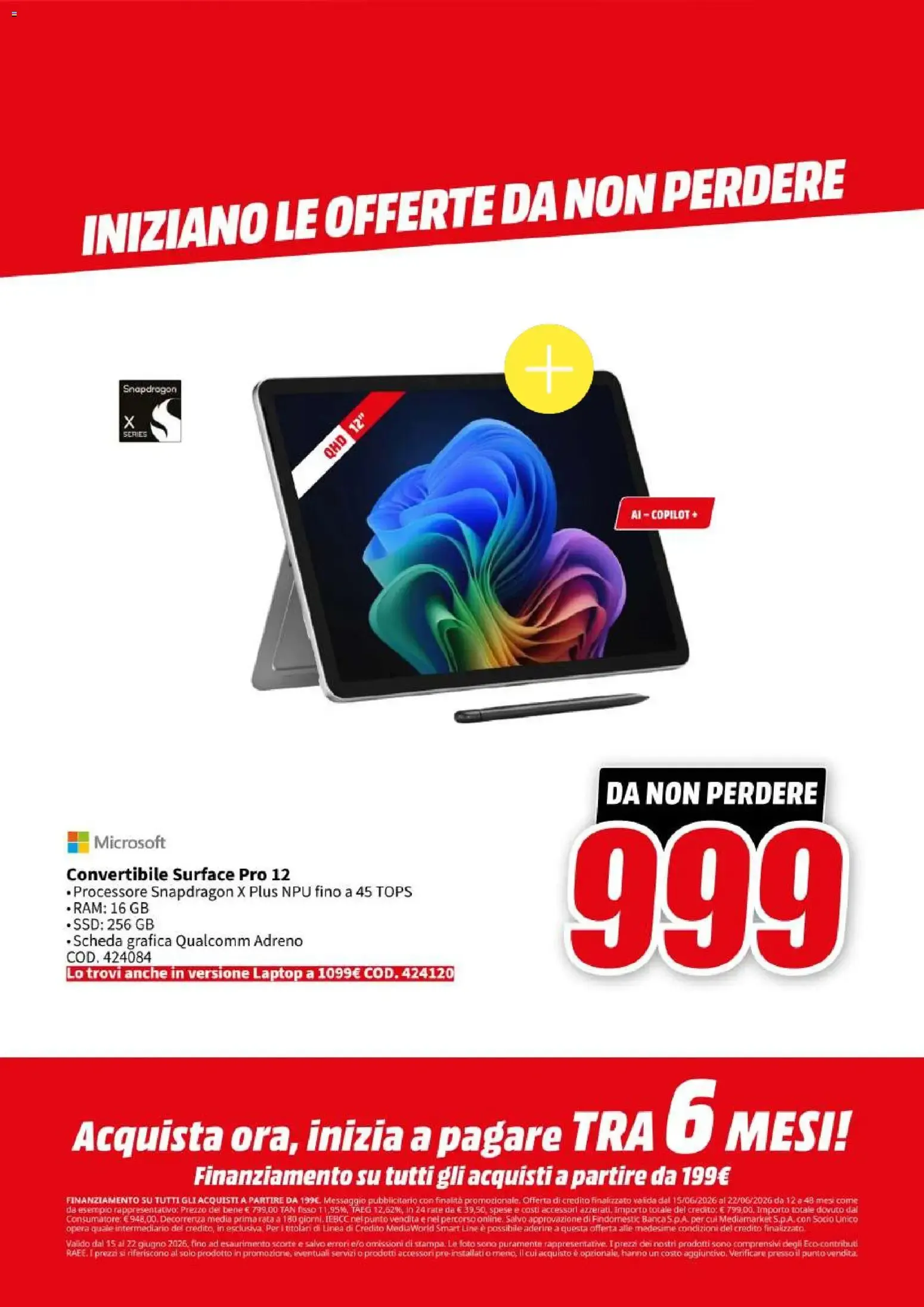 Nuovo Media World volantino dal 15/06/2026 > offerte anteprima 🛍️ da 15 giugno a 22 giugno di 2026 - Pagina del volantino 19